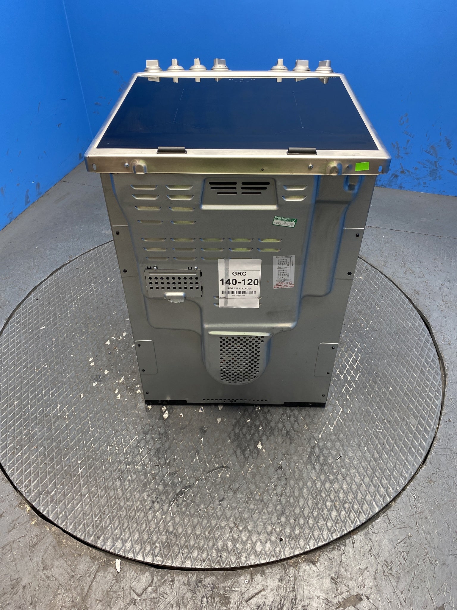 AEG 6000 Series CIB6743ACM Stainless Steel Induction Cooker