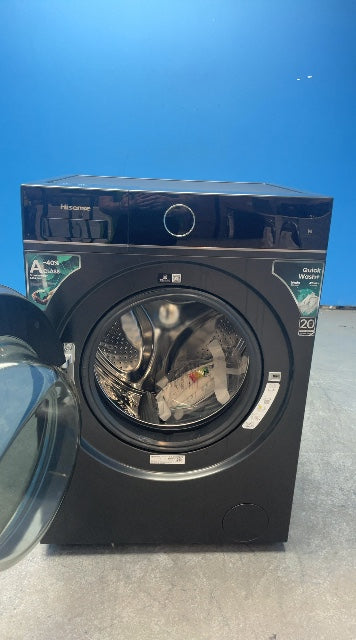 #GRC-163-616 - Hisense 10.5kg 1400rpm Washing Machine – Pure Jet Pro, Steam Mix, Black