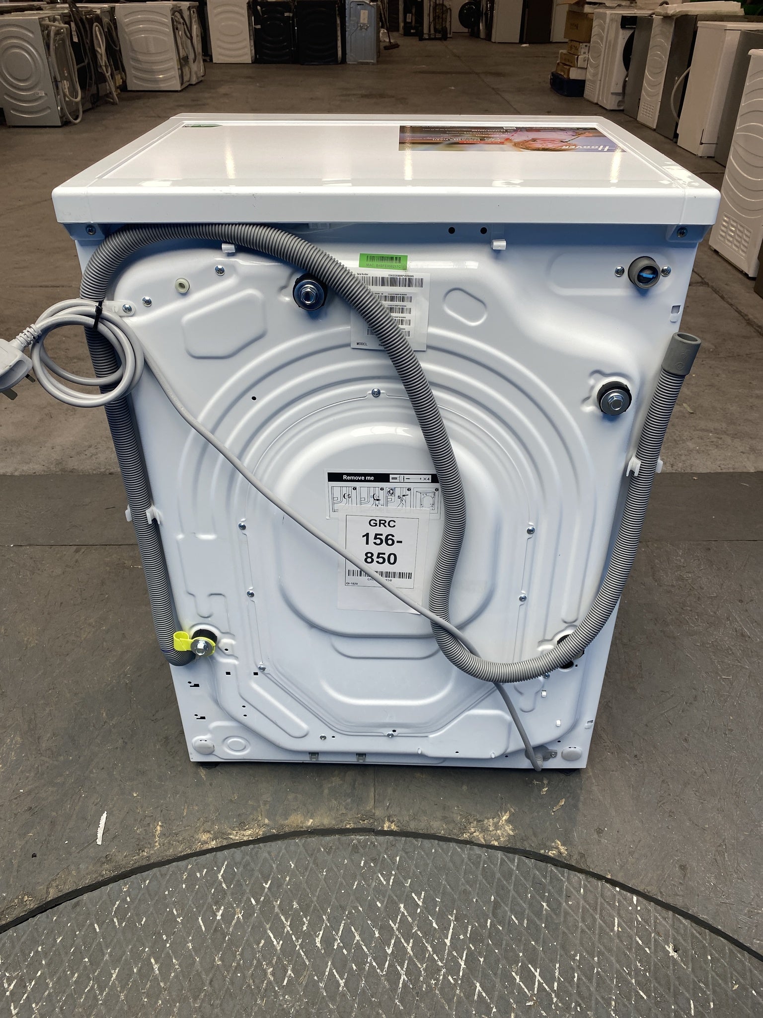 #GRC-156-850 - Hoover HBWR 485SB6-80 Pro Wash Series 3 8/5kg 1400rpm Washer Dryer