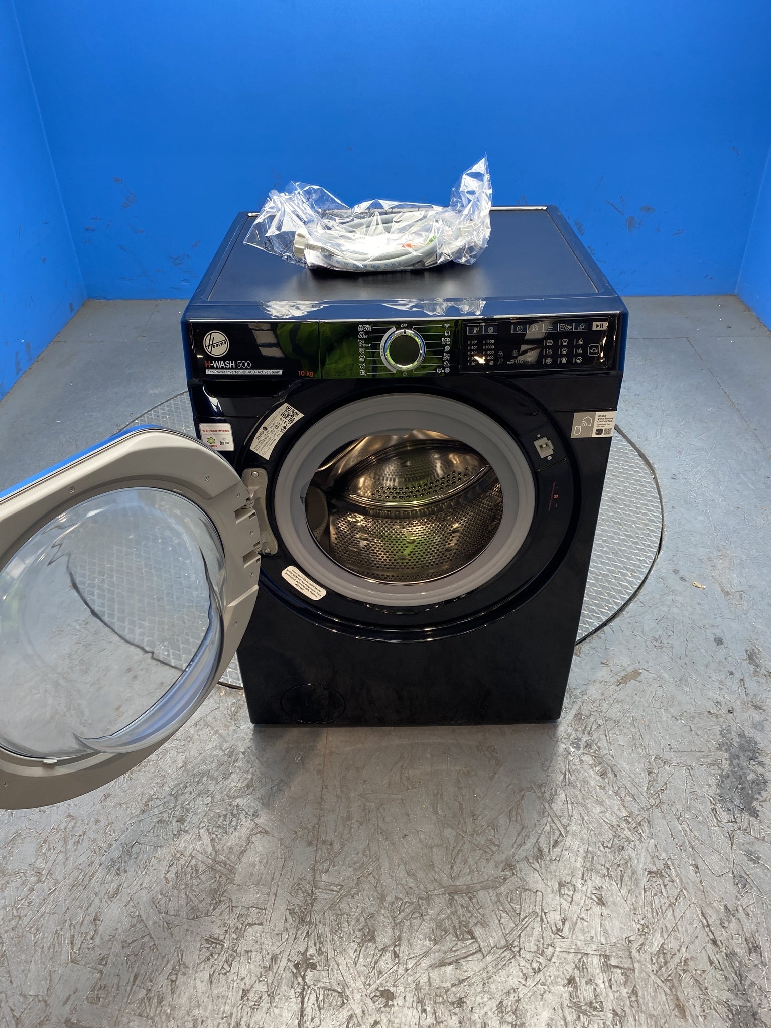 Hoover HW410AMBCB 10kg 1400 Spin Washing Machine