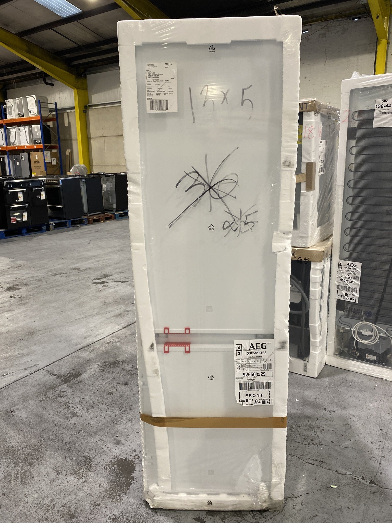 AEG 5000 ColdSense OSC5S181ES Integrated Fridge Freezer