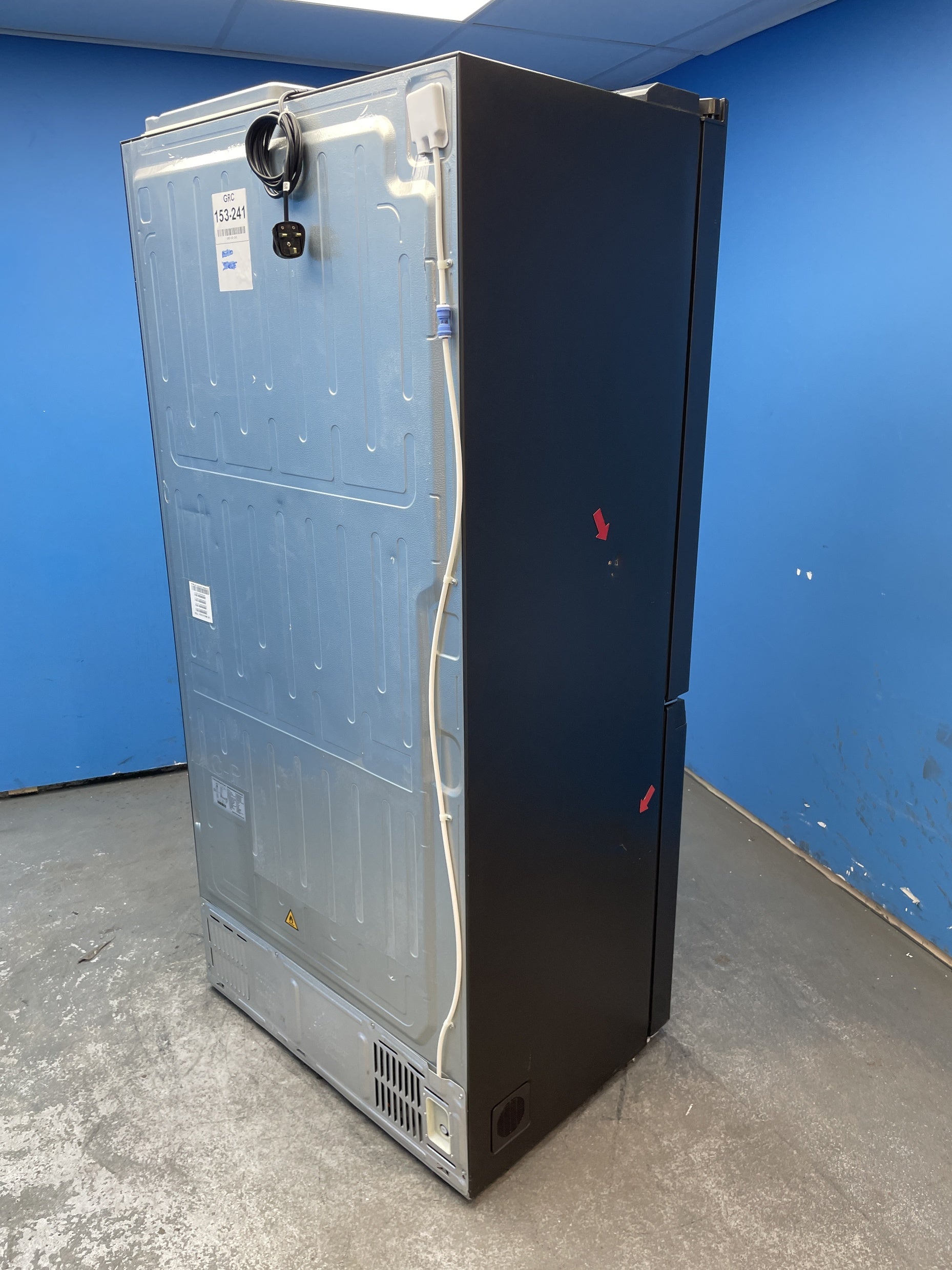 #GRC-153-241 - Haier HCR5919EHMB 528 Litre American Style Fridge Freezer