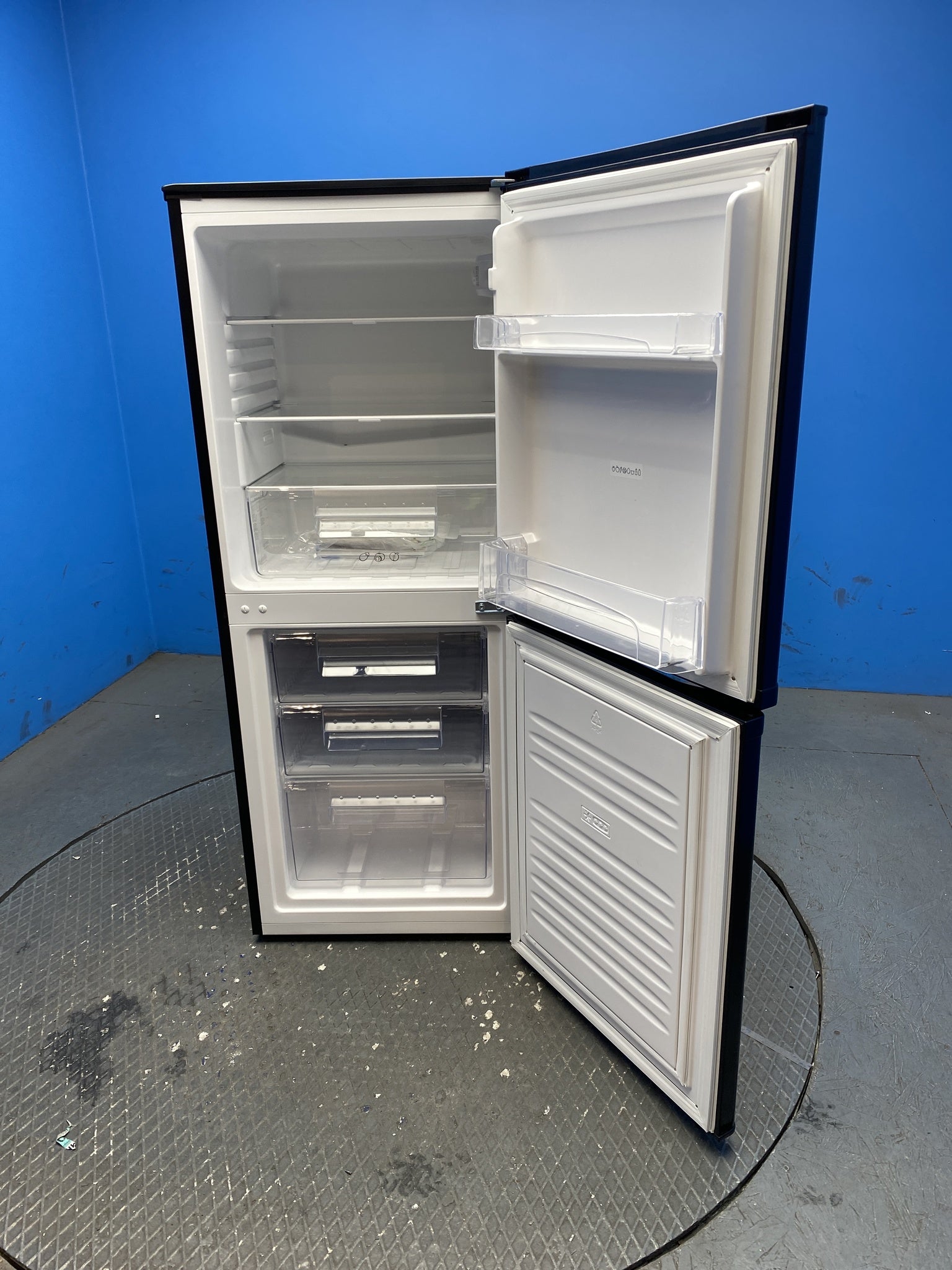 Candy CCH1S513EBK 185 Litre Combi Fridge Freezer