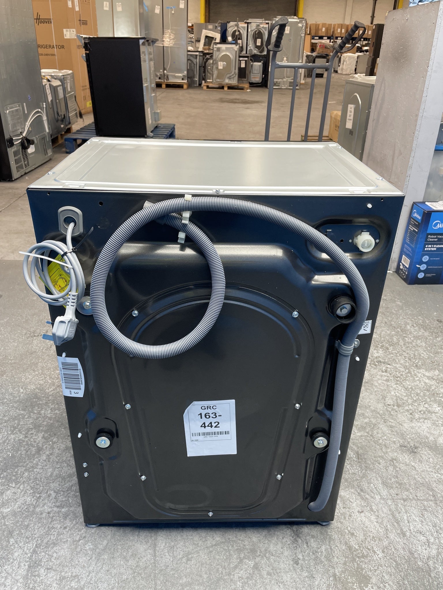 #GRC-163-442 - Haier Integrated Washer Dryer – 9kg Wash, 6kg Dry, 1600rpm, WiFi Connected, Grey
