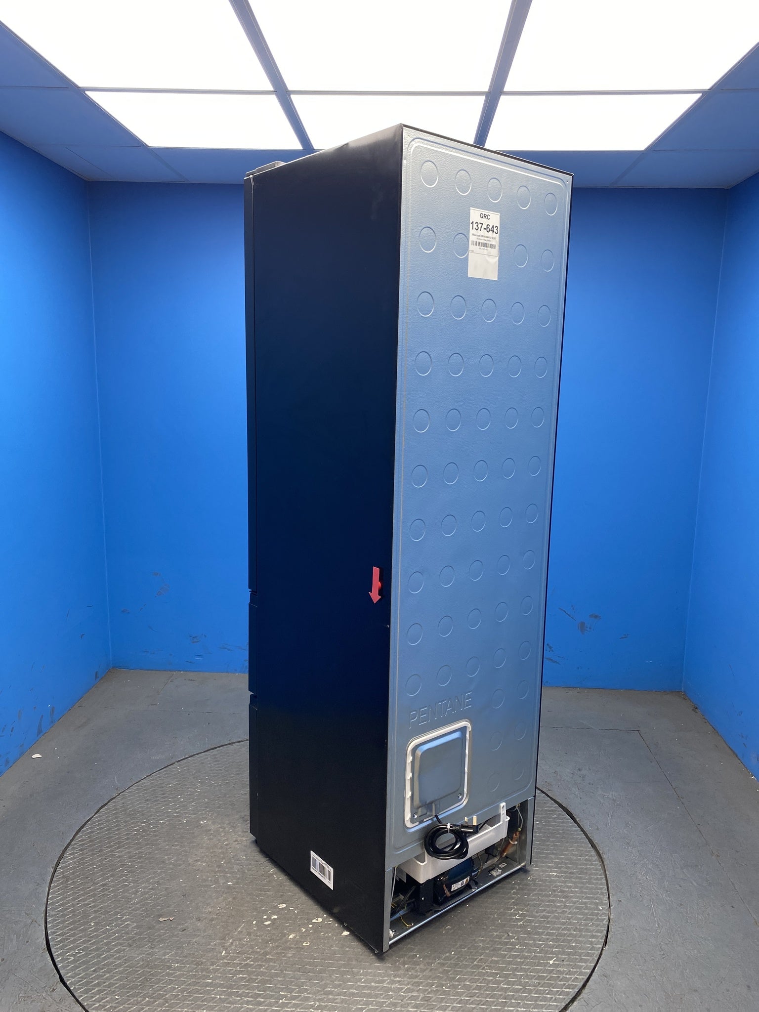 3 Door Fridge Freezer 70/30 D Energy Black