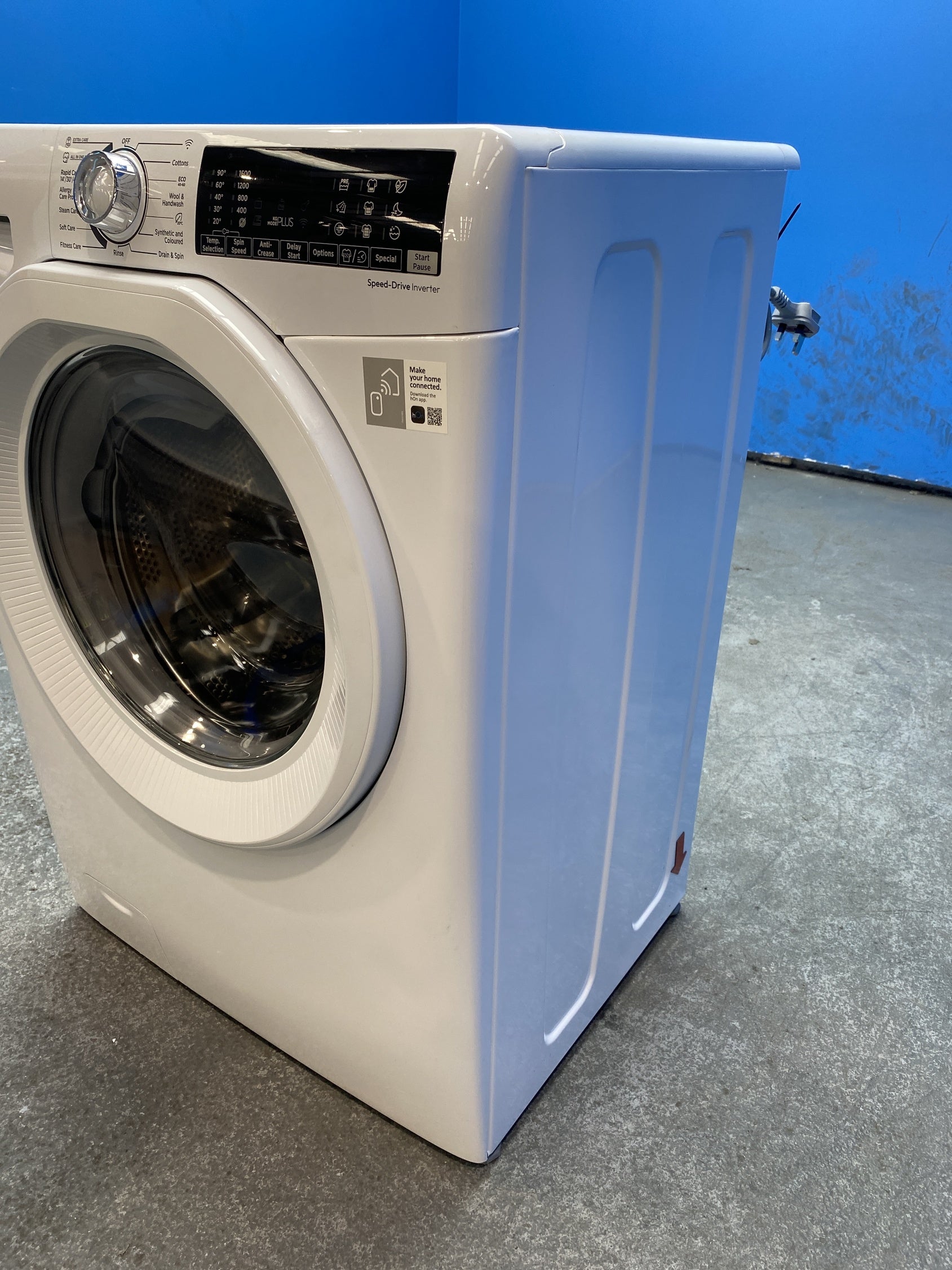 #GRC-157-161 - Hoover H-WASH 350 H3WPS 686TAM6 8kg 1600rpm Washing Machine