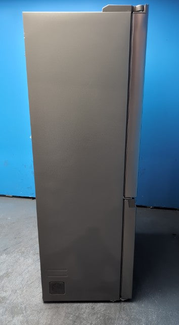 #GRC-163-415 - Haier American Style Fridge Freezer – 528L, Platinum Inox