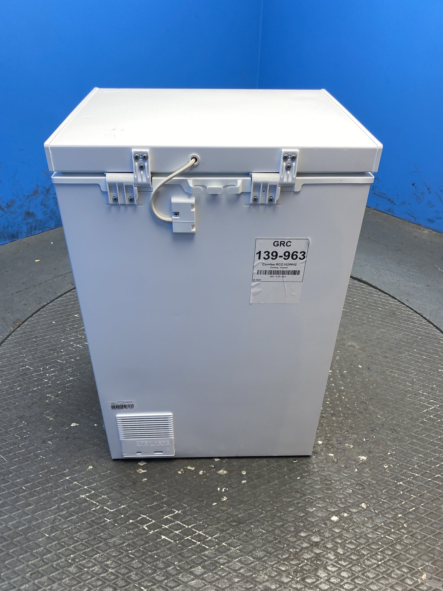 COMFEE RCC102WH2UK(E) 99L Dual Mode & Inverter Chest Freezer