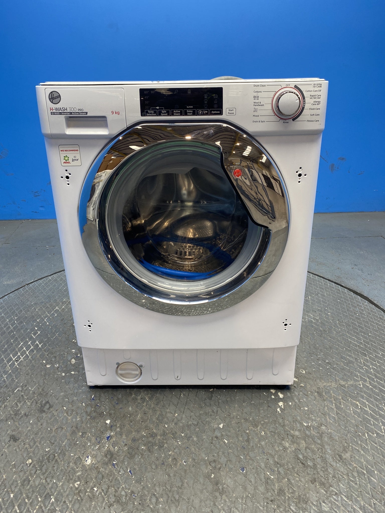 Hoover HBWOS69TMCE Built In 9kg 1600 Spin Washing Machine