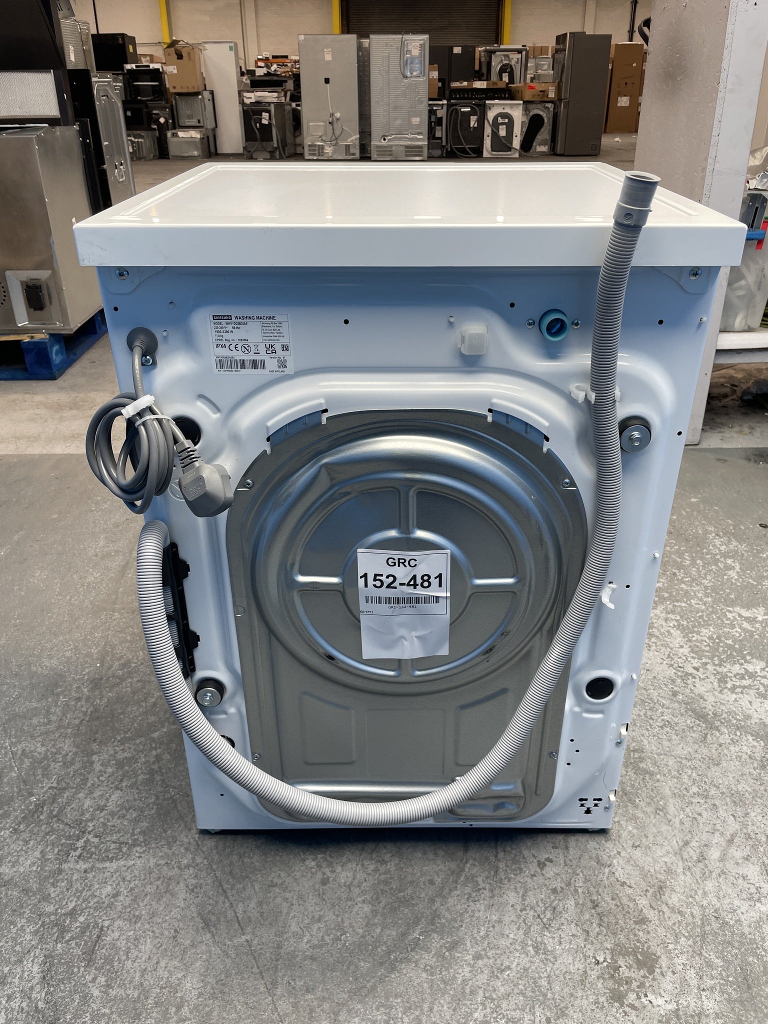 #GRC-152-481 - Samsung Series 5 AI Energy WW11DG5B25AE/EU 11kg 1400rpm Washing Machine