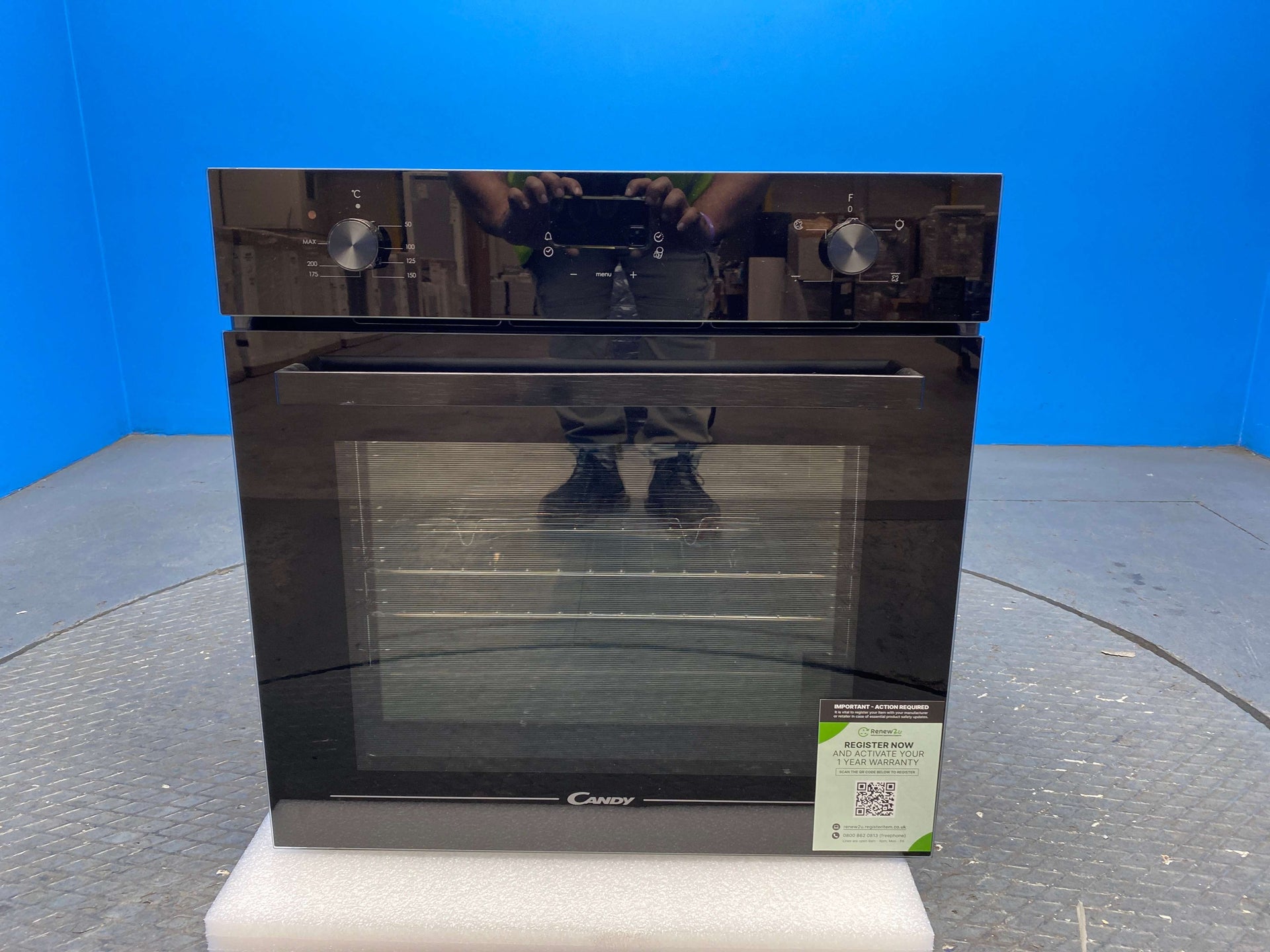 Candy FCT455NR Built‑in 65L Fan Single Oven