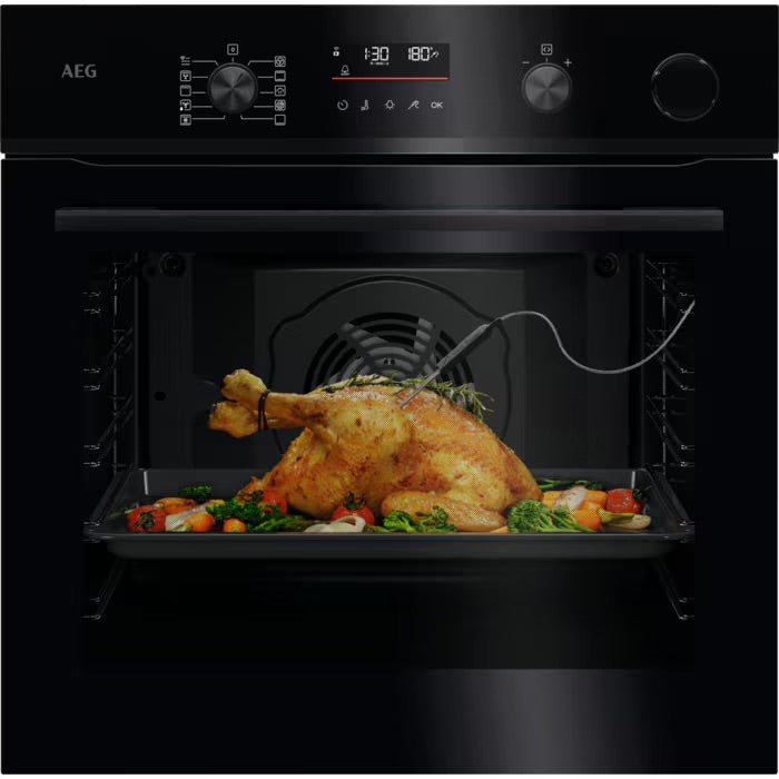 AEG NBR6P531SB 6000 SteamCrisp Pyrolytic Single Oven – Renew 2 U
