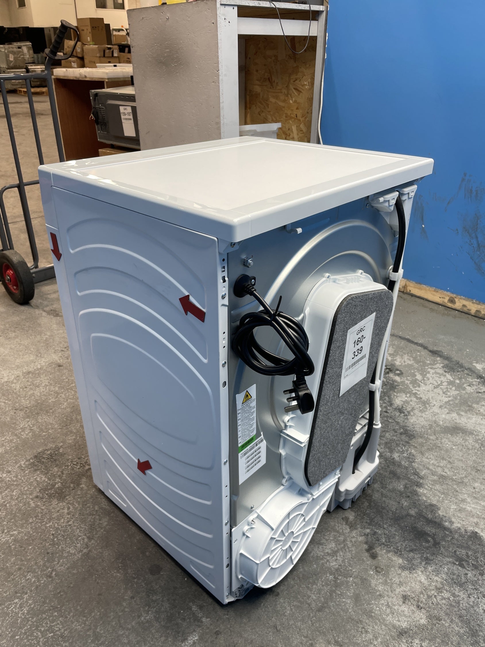 #GRC-160-339 - Haier HD80-D357U1 8kg Heat Pump Tumble Dryer