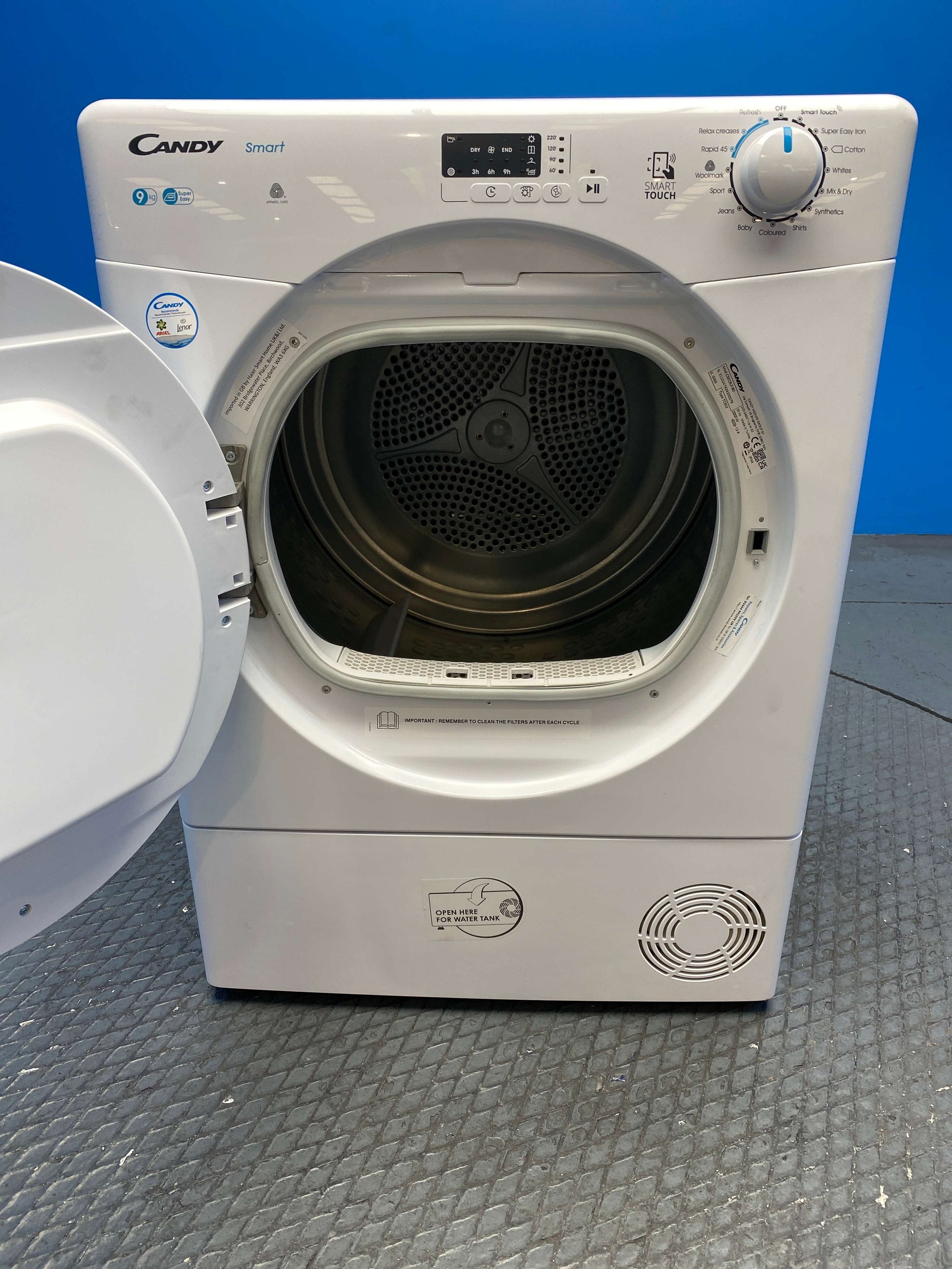 Candy CSEC9LF 9kg Condenser Tumble Dryer