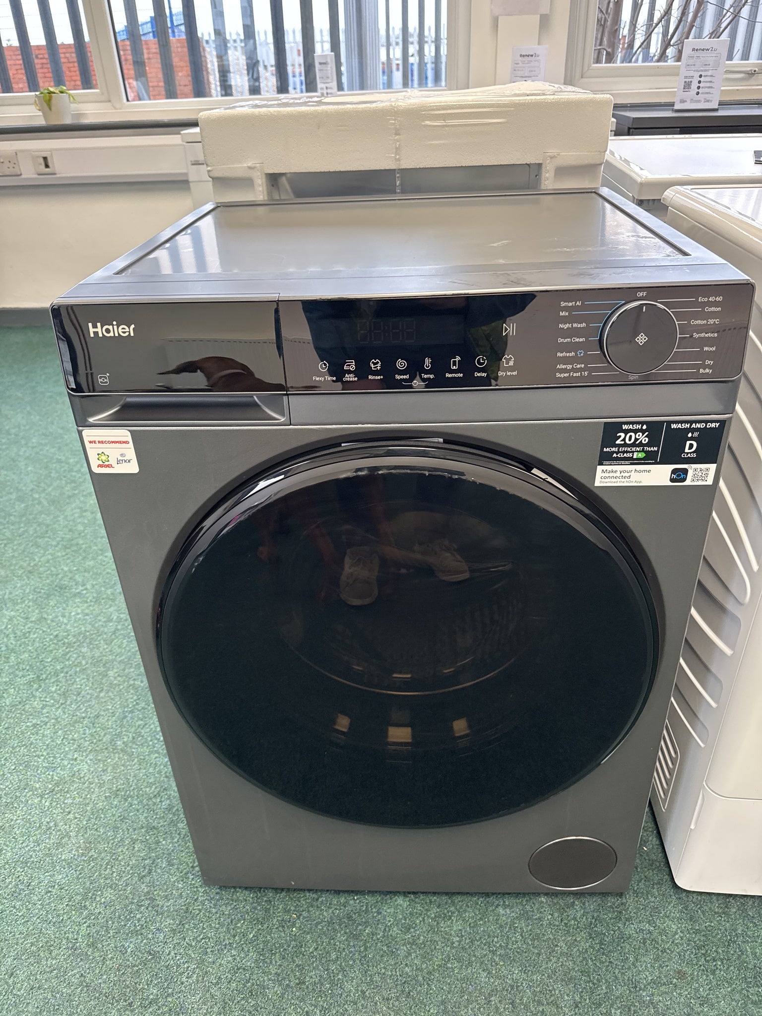#GRC-143-140 - Haier X Series 5 HWD100-BP16357GU1 12/8kg 1600rpm Washer Dryer
