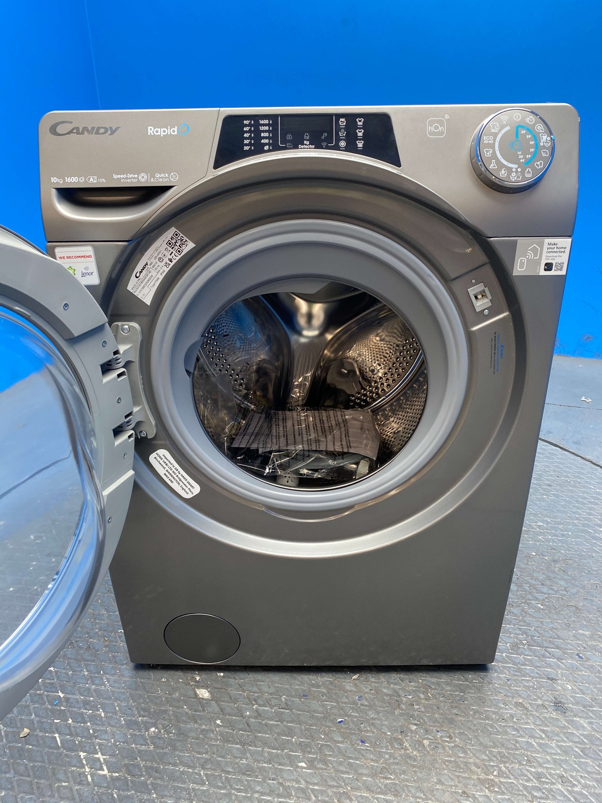 Candy RO16106DWMCR7 RapidÓ 10kg 1600 Spin Washing Machine