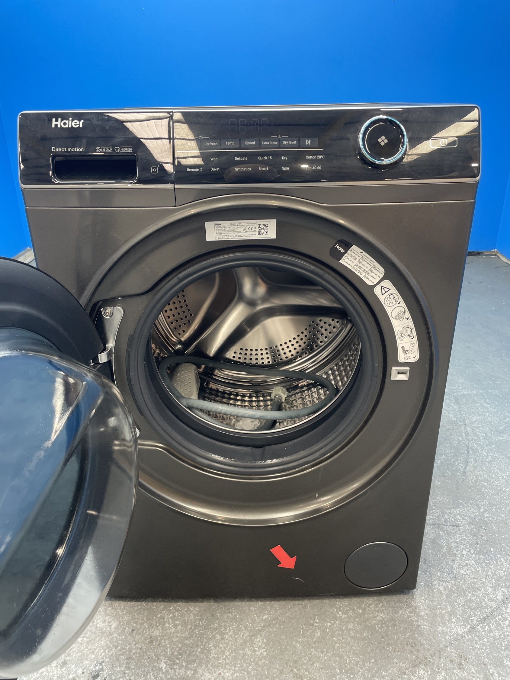 #GRC-153-493 - Haier HWD90-B14959S8NU1 I-Pro Series 5 9/6kg Washer Dryer