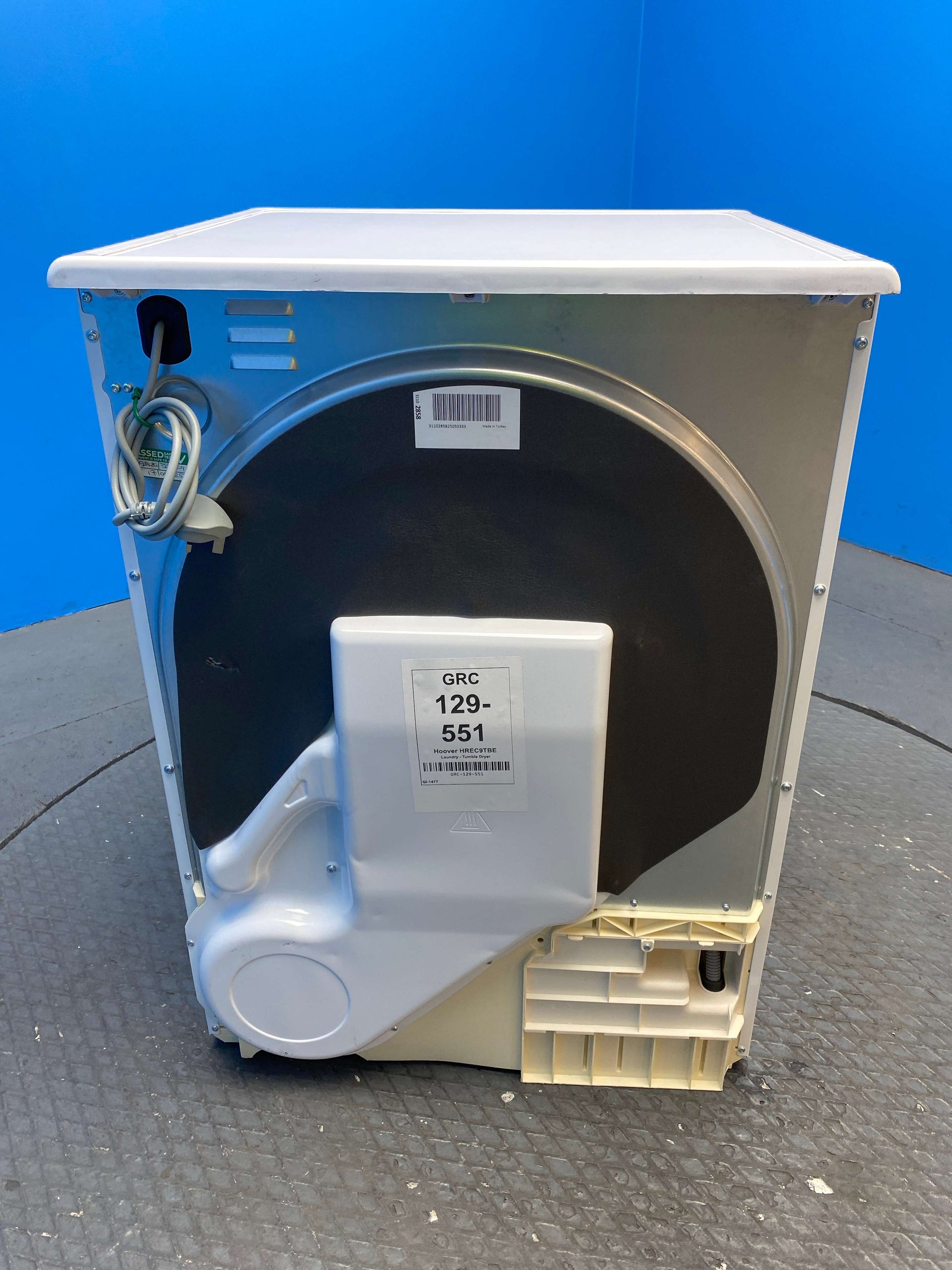 Hoover H-DRY 350 HREC9TBE-80 9kg Condenser Tumble Dryer