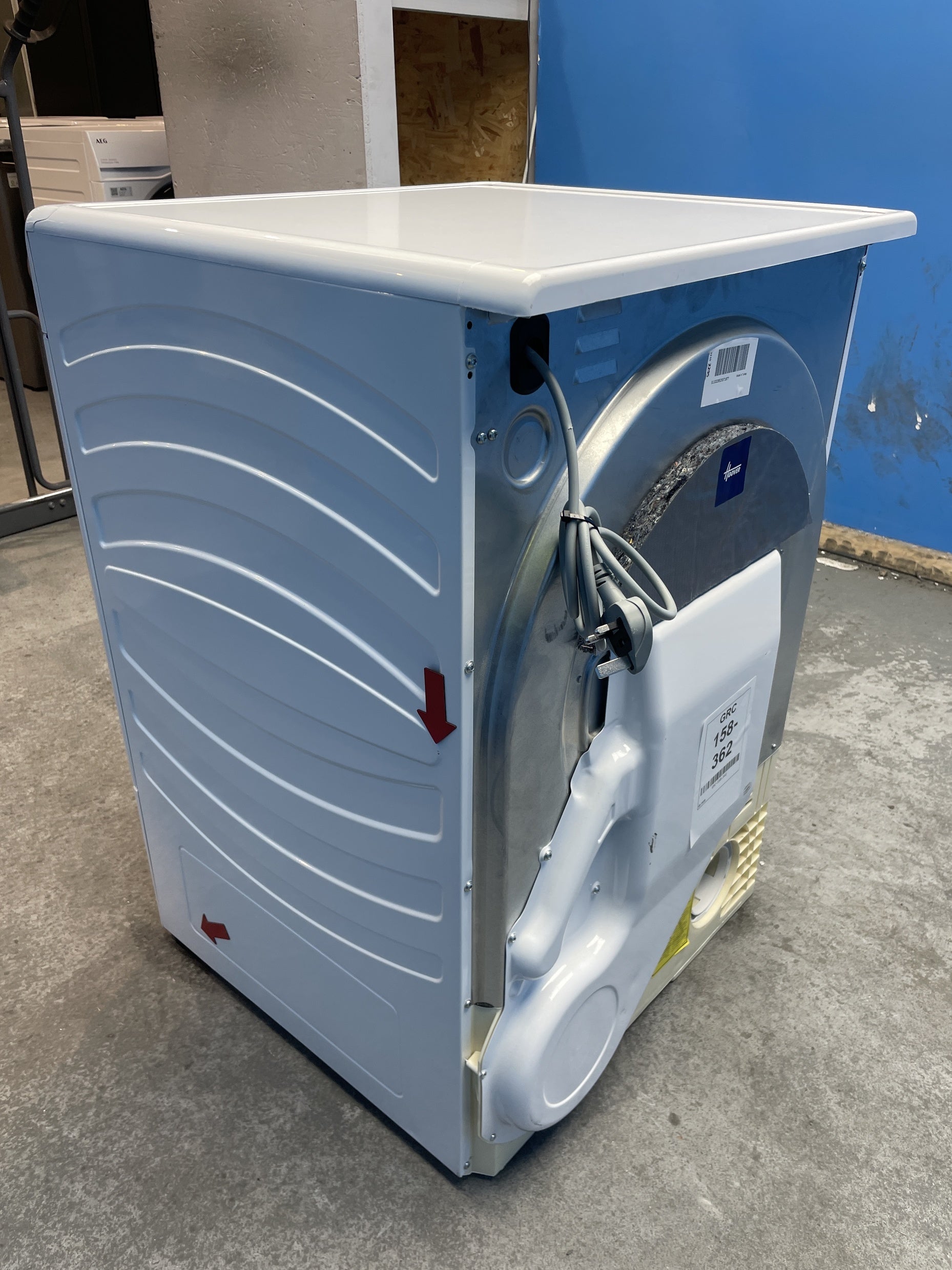 #GRC-158-362 - Hoover HLE V10DG-80 10kg Vented Tumble Dryer