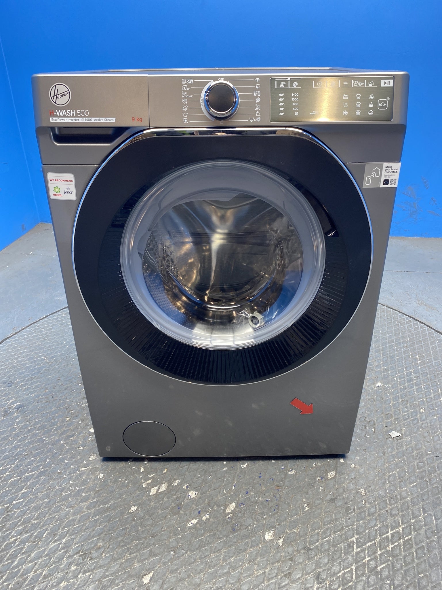 Hoover HWB49AMBCR 9kg 1400 Spin Washing Machine