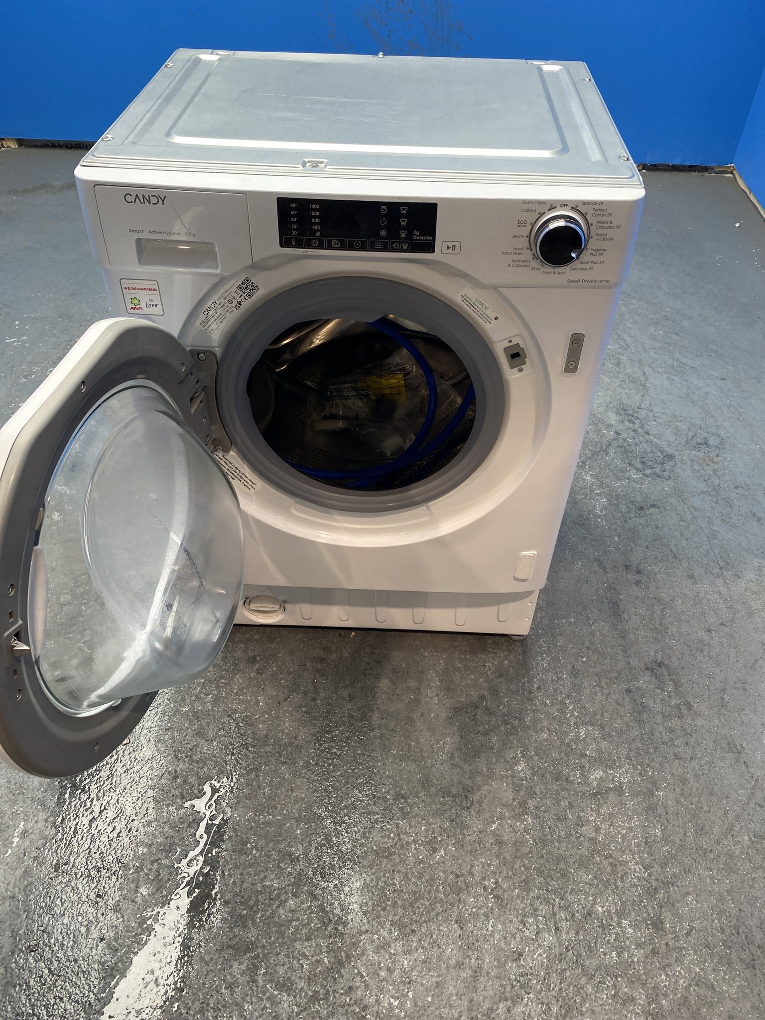 Candy CBW48TWM5J-80 Integrated 8kg 1400rpm Washing Machine