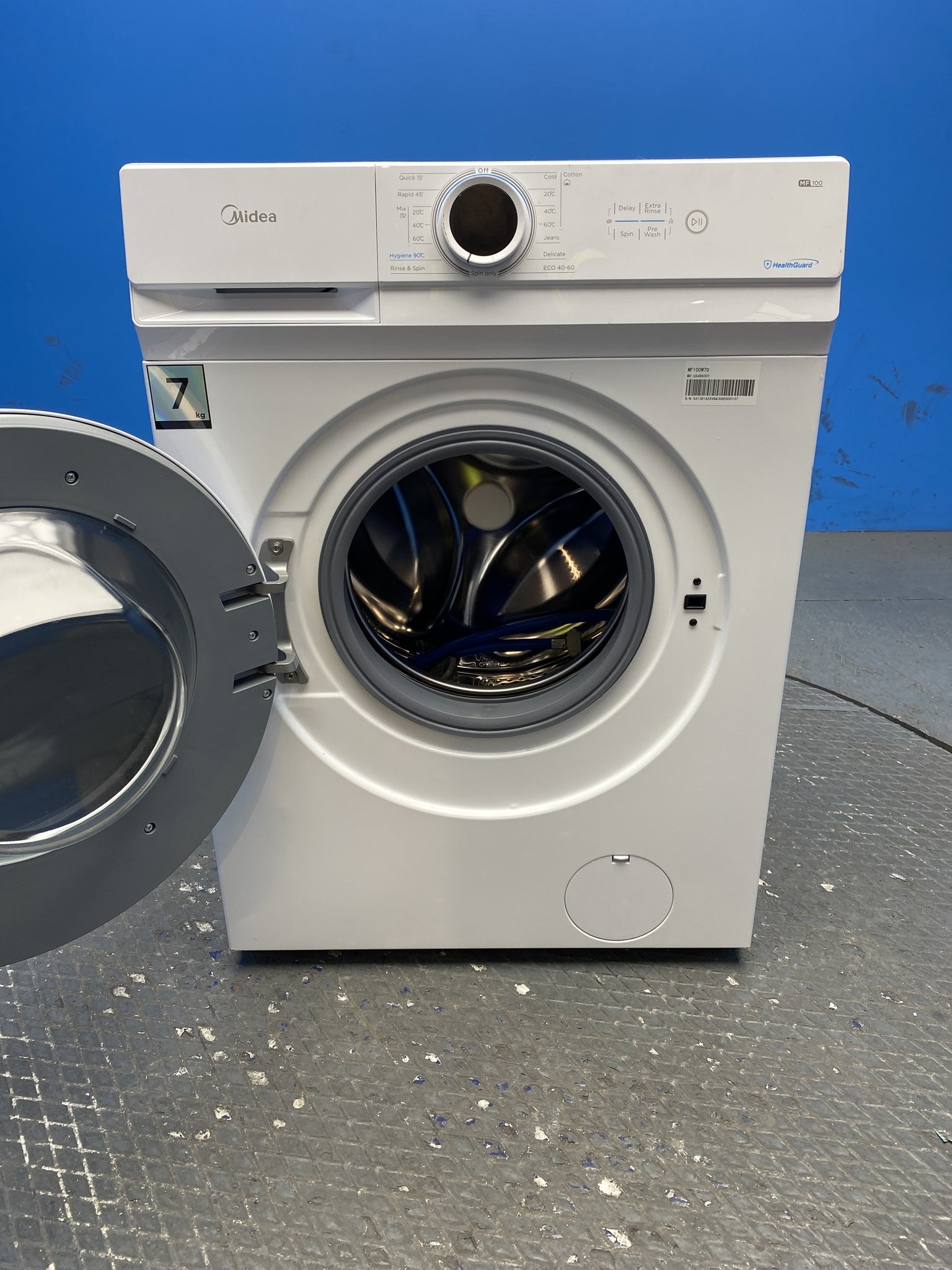 Midea MF100W70 7kg 1200 Spin Washing Machine