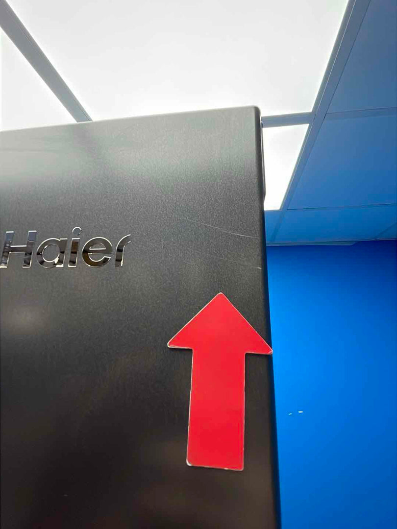 #GRC-160-422 - Haier Cube 90 Series 3 HCR39F19ENPT American Fridge Freezer