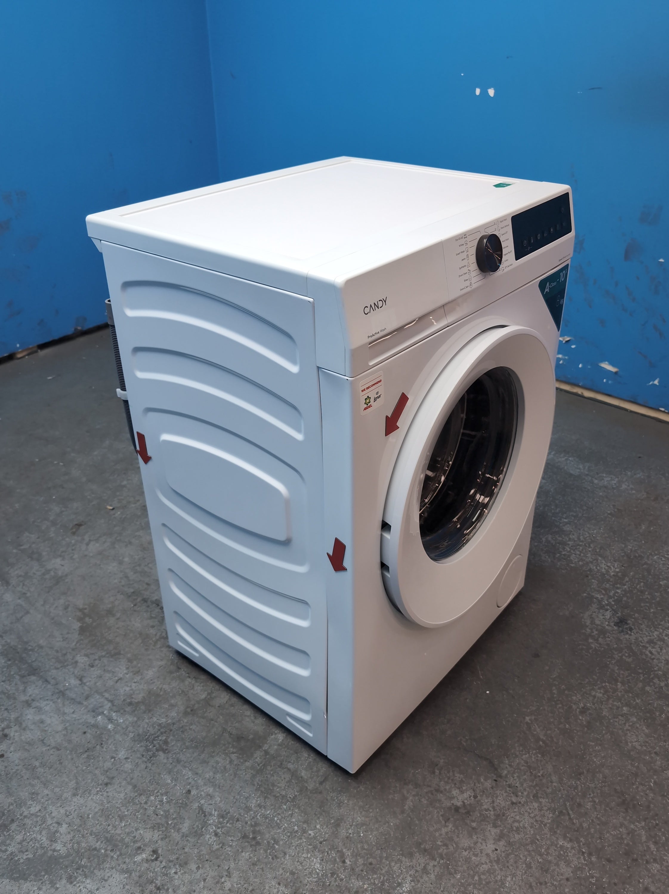 #GRC-163-712 - Candy 8kg 1400rpm Washing Machine – MixPower System, White