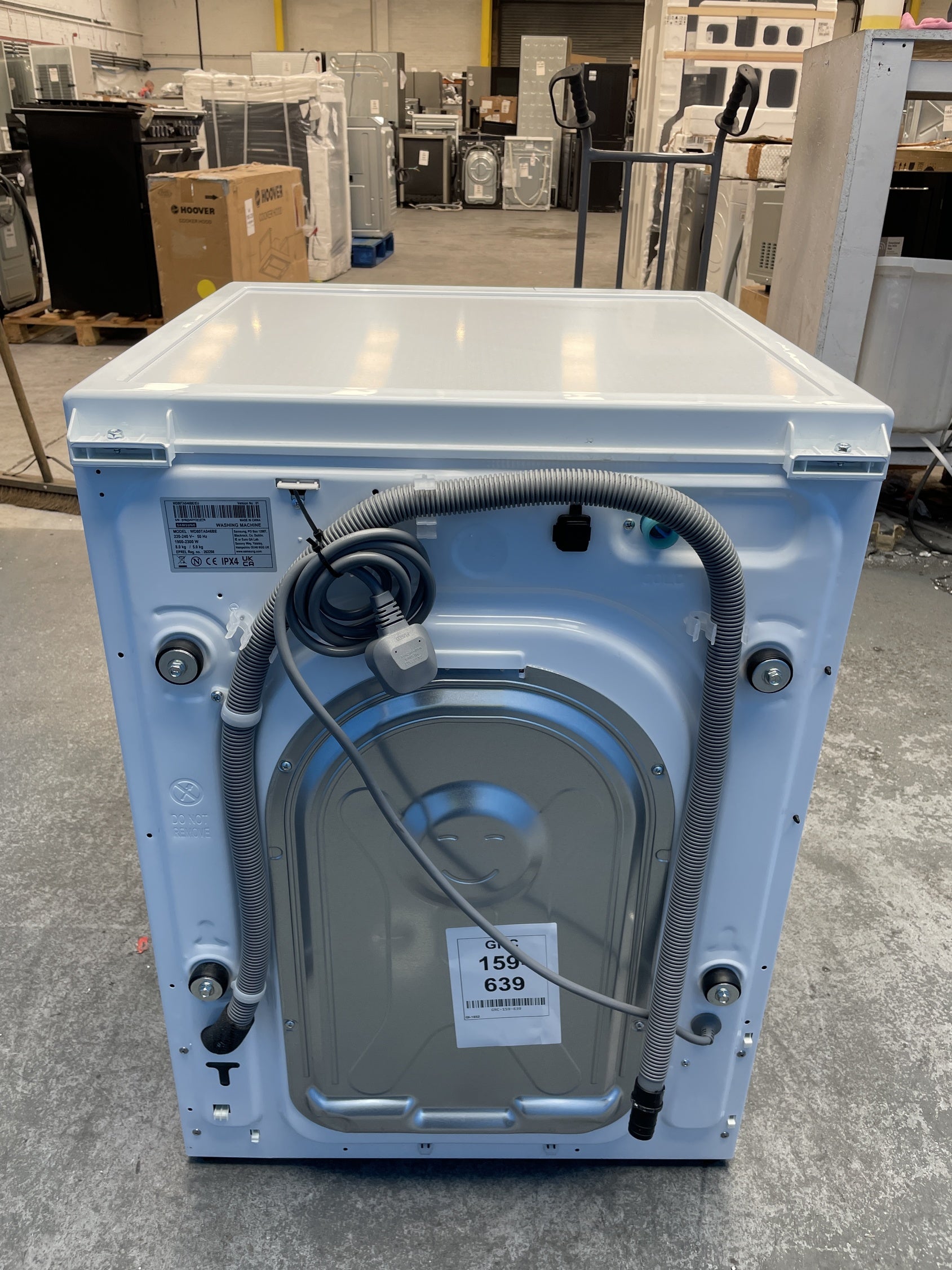 #GRC-159-639 - Samsung WD80TA046BE Series 5 8/5kg 1400 Spin Washer Dryer
