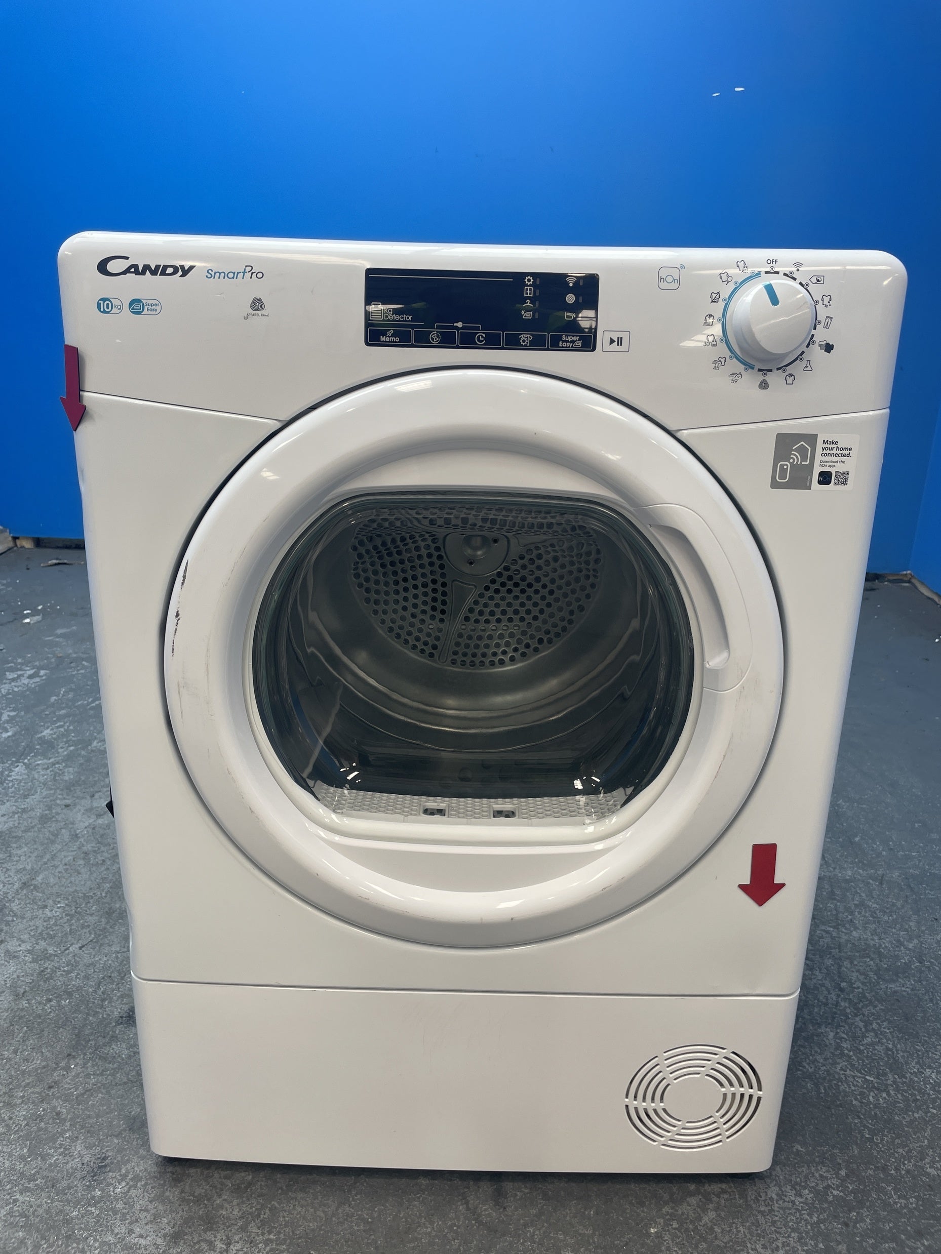 #GRC-159-177 - Candy Smart Pro CSOEC10TG-80 Wifi 10kg Condenser Tumble Dryer