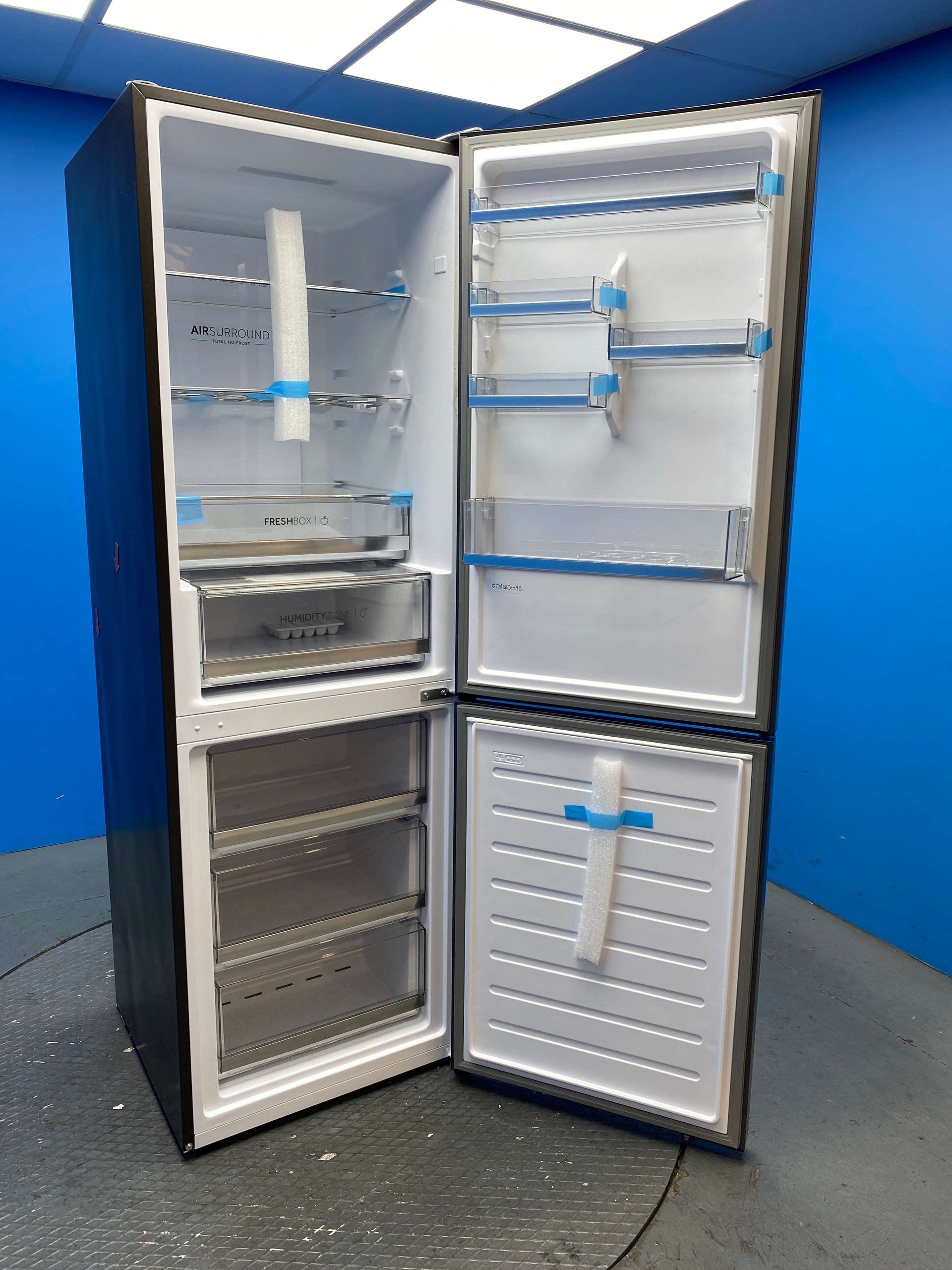 Haier HDW3618DNPD Series 5 341 Litre Combi Fridge Freezer
