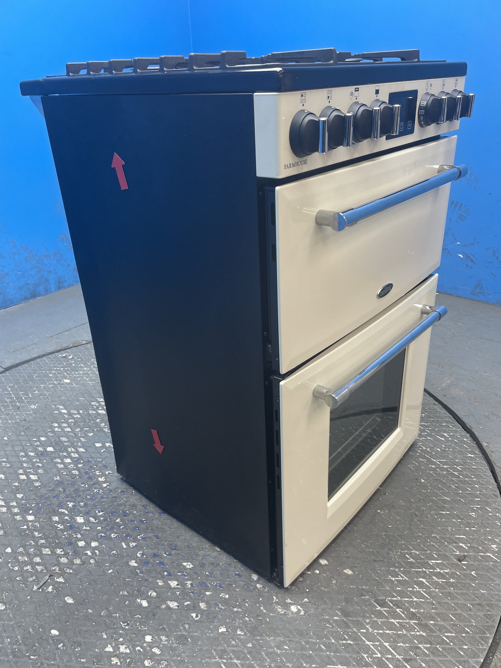 #GRC-159-419 - Belling Farmhouse 60cm Dual Fuel Cooker with Double Oven
