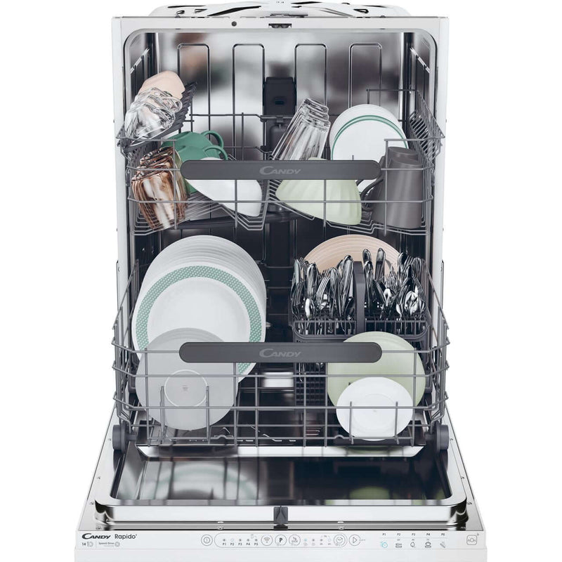 Candy RapidÓ CI 4C7L0W-80 Integrated 14 Place Setting Dishwasher – Renew 2 U