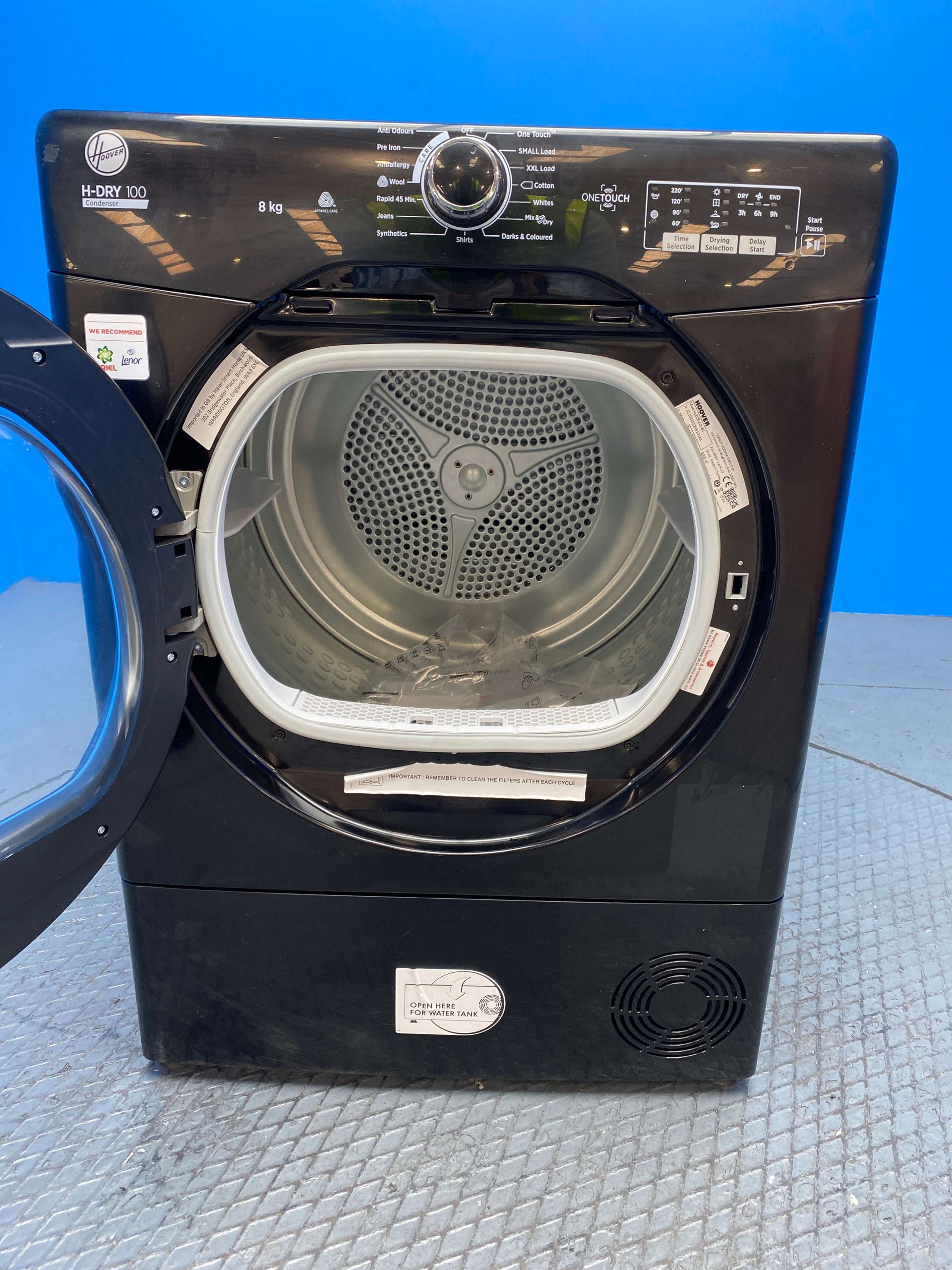Hoover HLEC8LGB 8kg Condenser Tumble Dryer