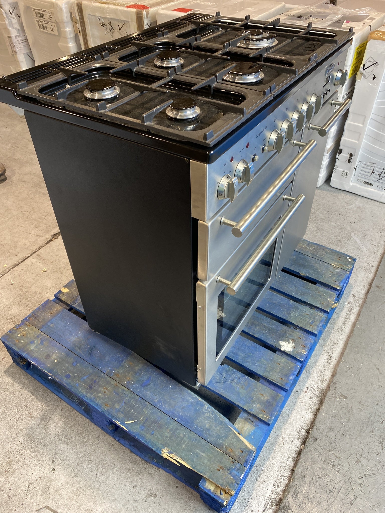 Rangemaster Longstock Deluxe 90cm Dual Fuel Range Cooker