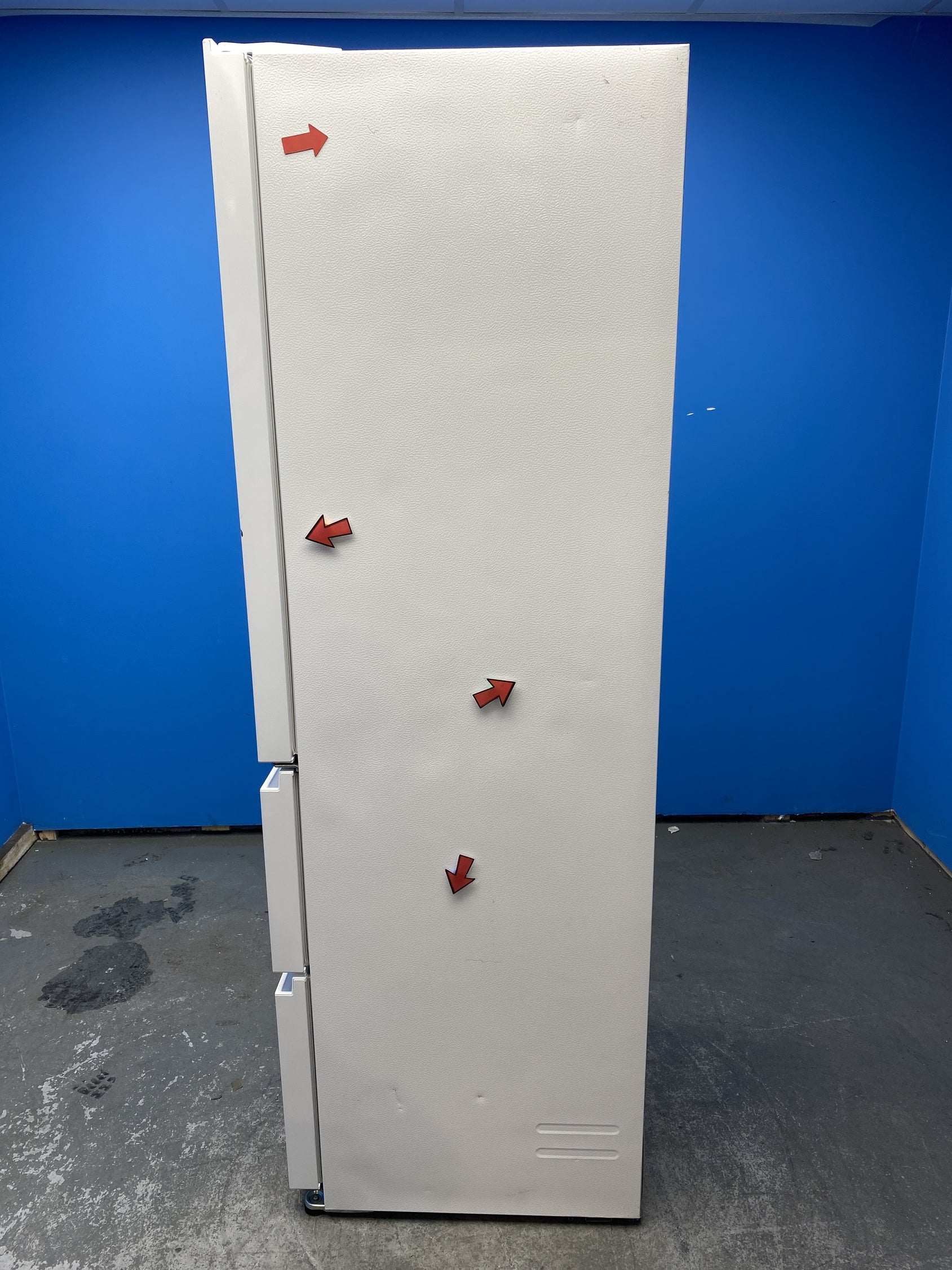 #GRC-153-866 - Haier 3D 55 Series 3 HTR3518ENMWK 60/40 Fridge Freezer