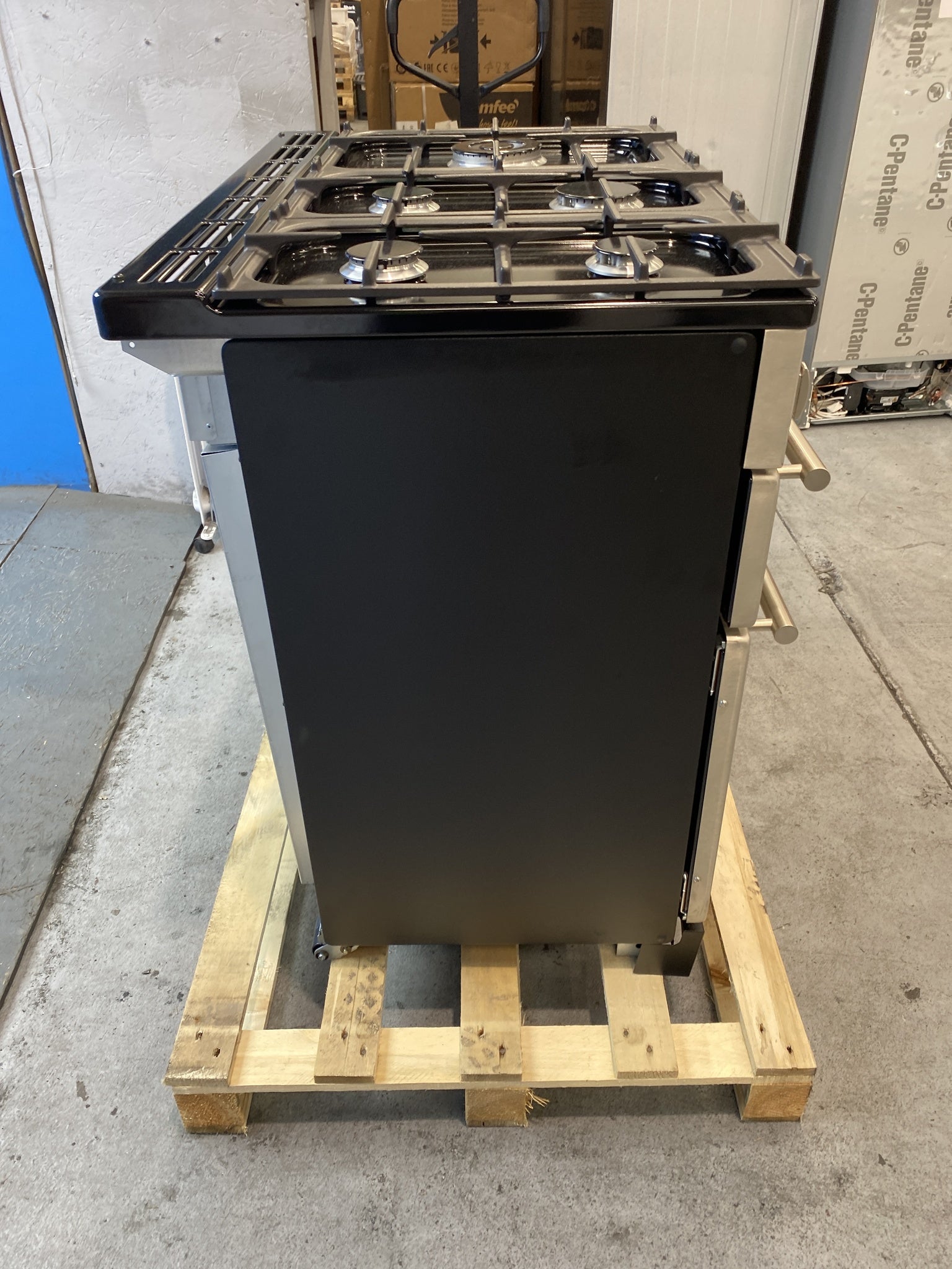 Rangemaster KCH90DFFSS/C Kitchener 90 Dual Fuel Range Cooker