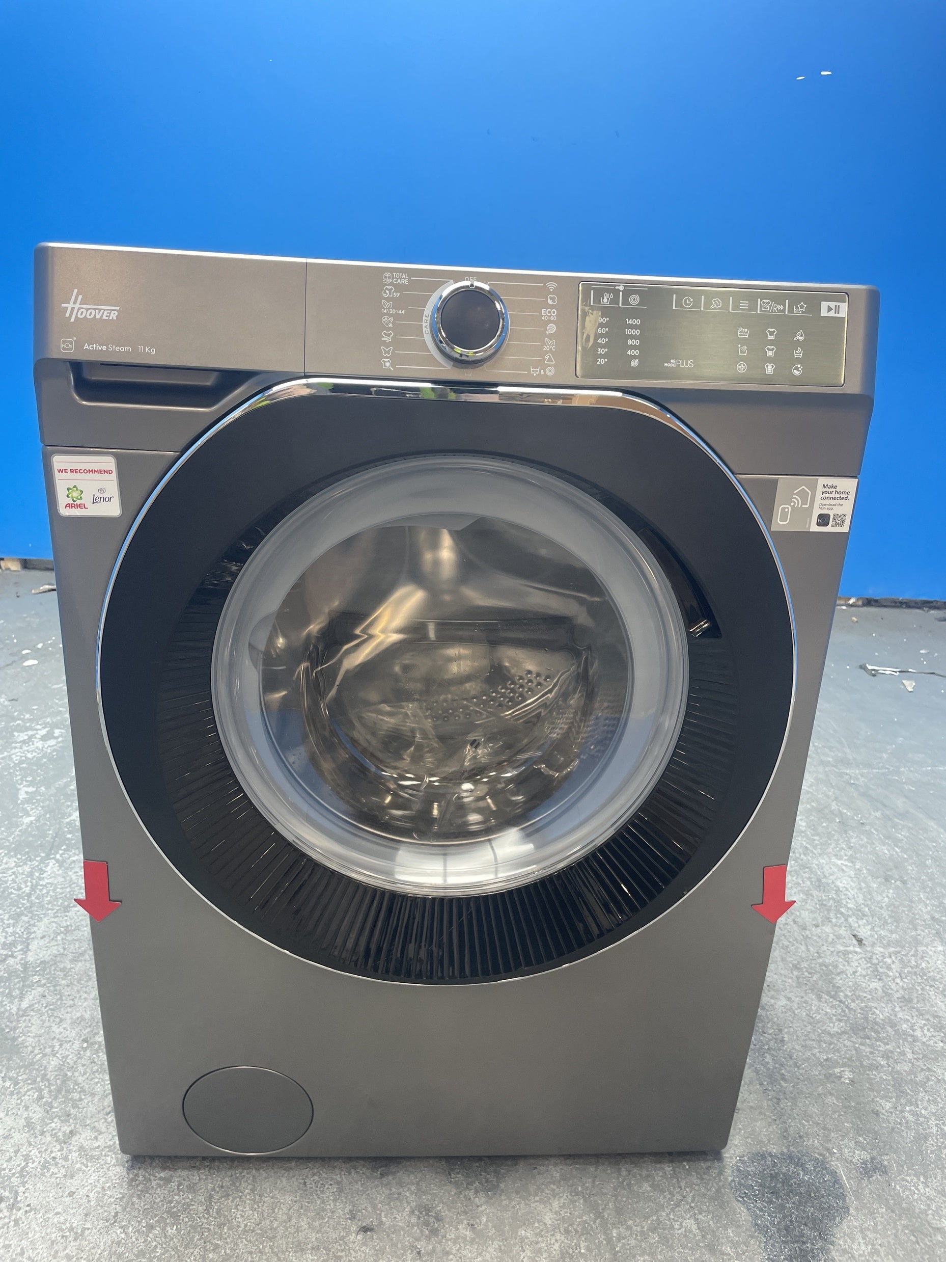#GRC-159-249 - Hoover HWB411AMBCR/1-80 11kg 1400 Spin Washing Machine