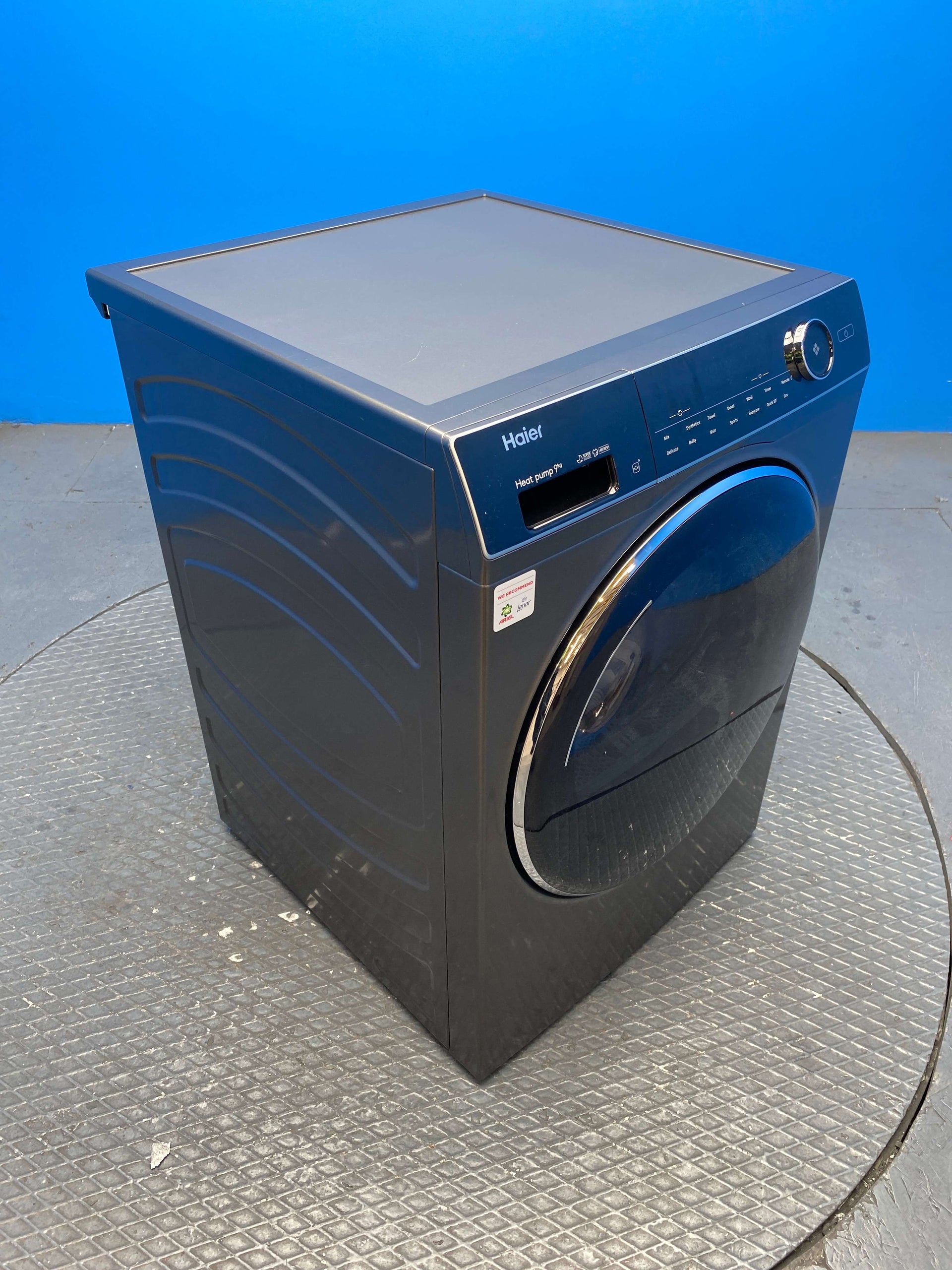 Haier HD90-A3Q979SU1 9kg Heat Pump Tumble Dryer