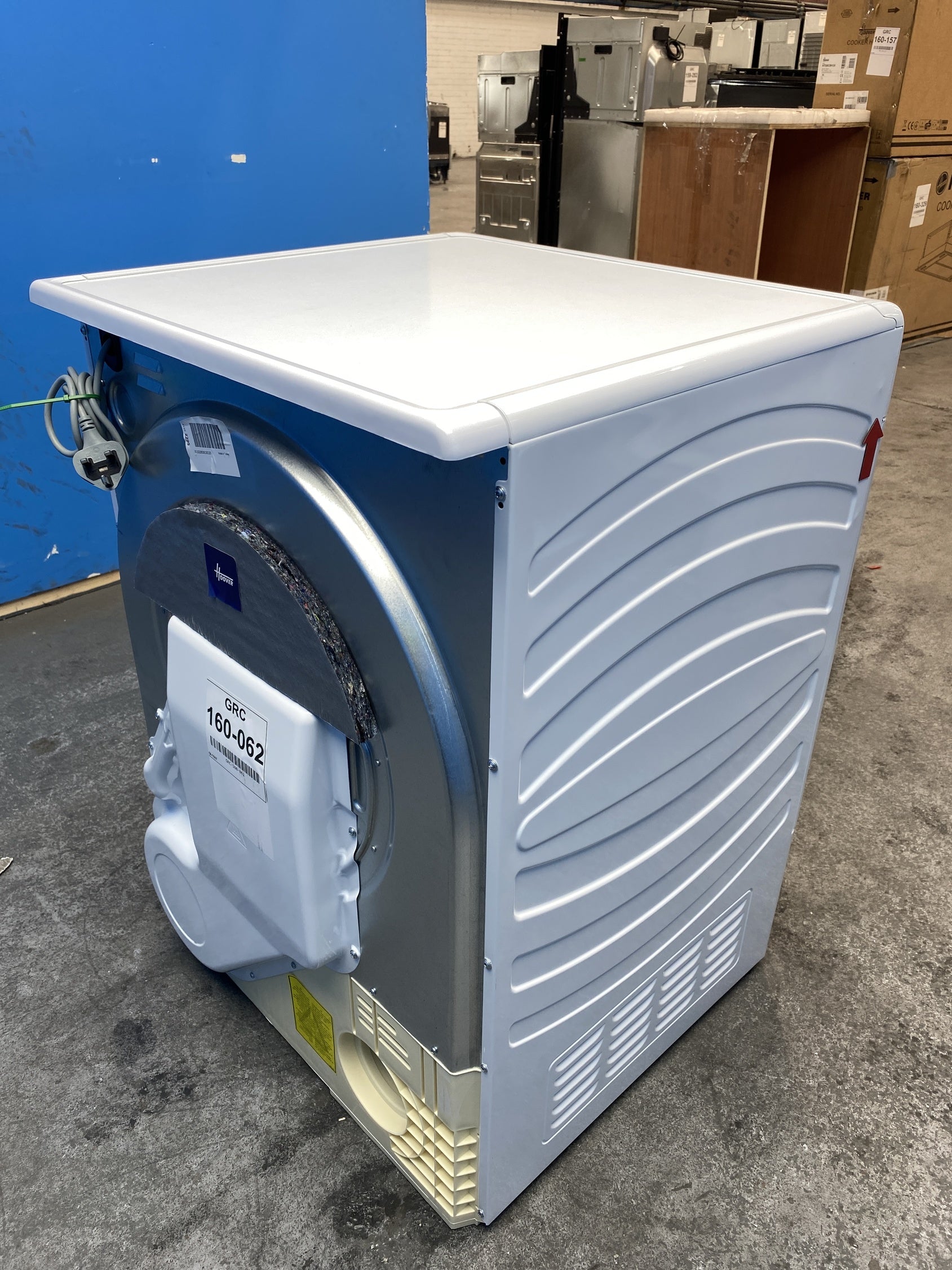 #GRC-160-062 - Hoover HLE V10DG-80 10kg Vented Tumble Dryer