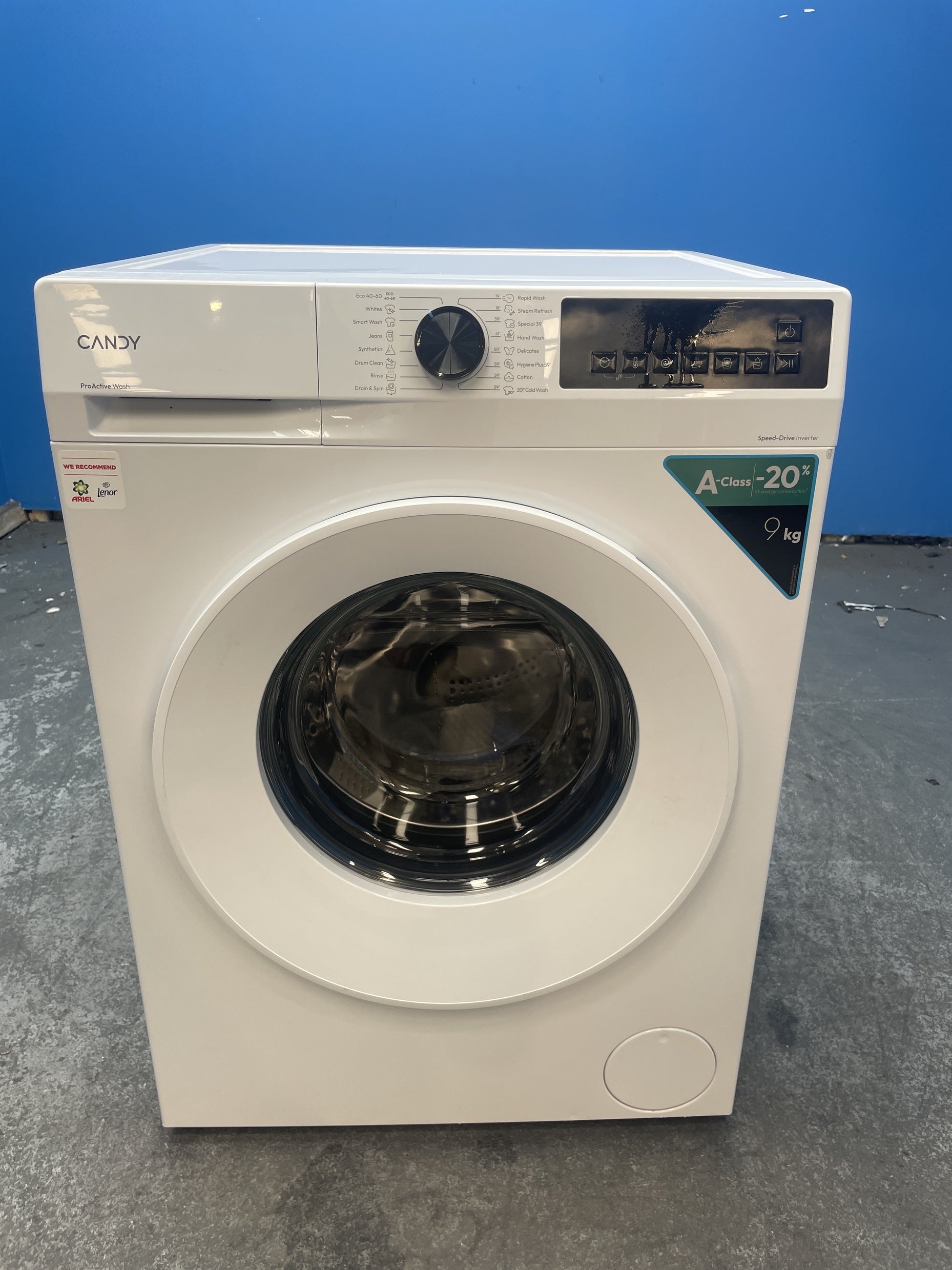 #GRC-158-537 - Candy Quick Pro GD 498-80 9kg 1400rpm Washing Machine