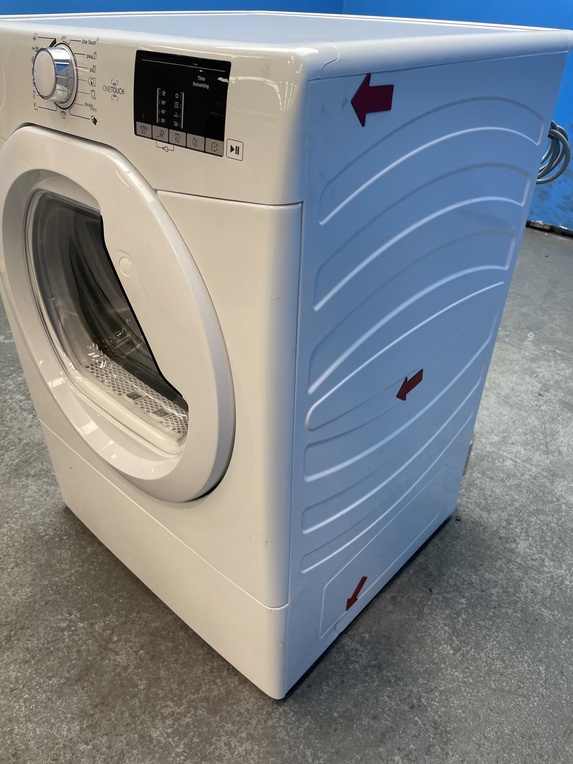 #GRC-157-971 - Hoover HLE V9DG-80 9kg Vented Tumble Dryer