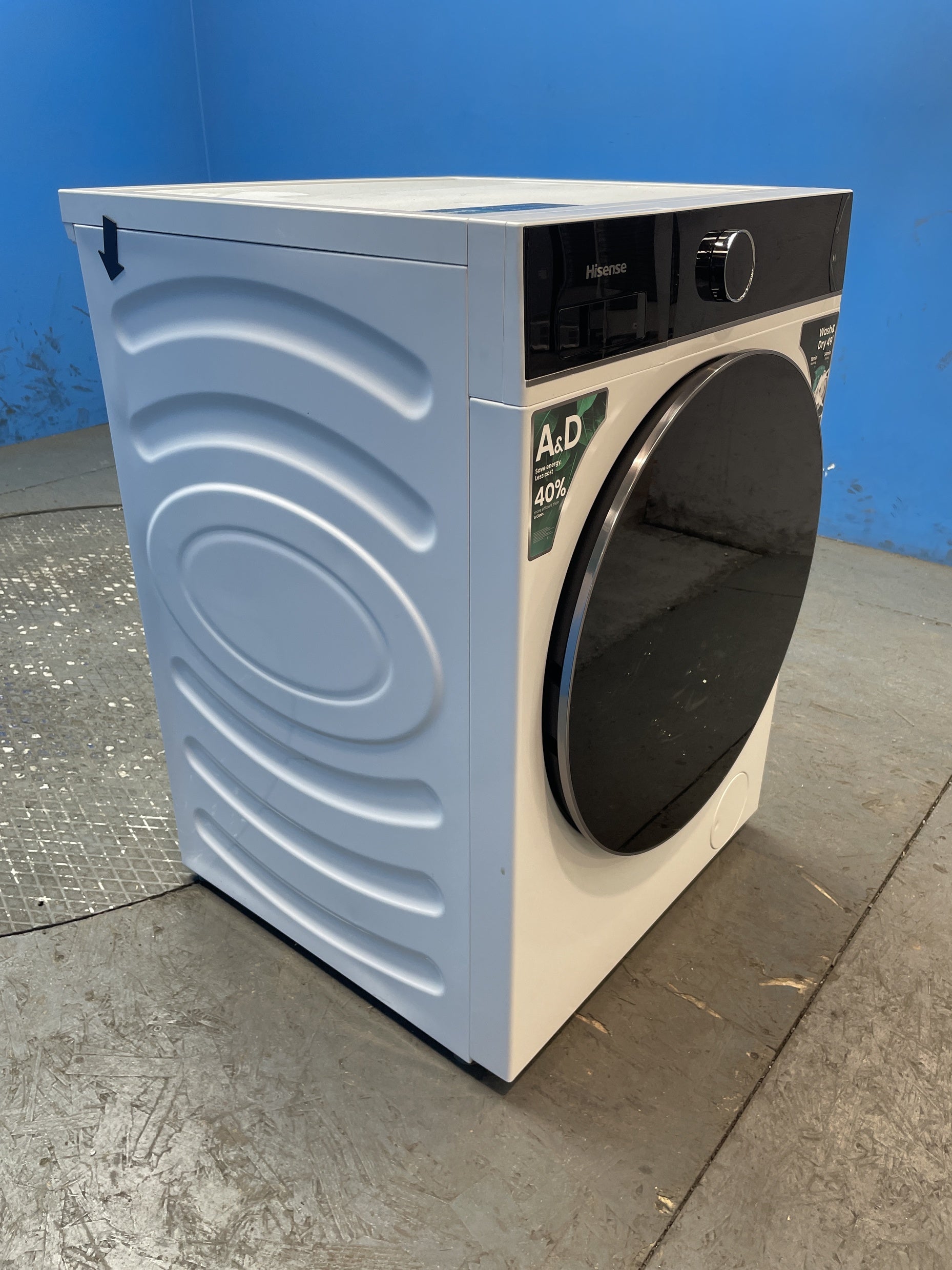 #GRC-143-444 - Hisense WD5I1245BWR 5i Series 12/8kg 1400rpm Washer Dryer