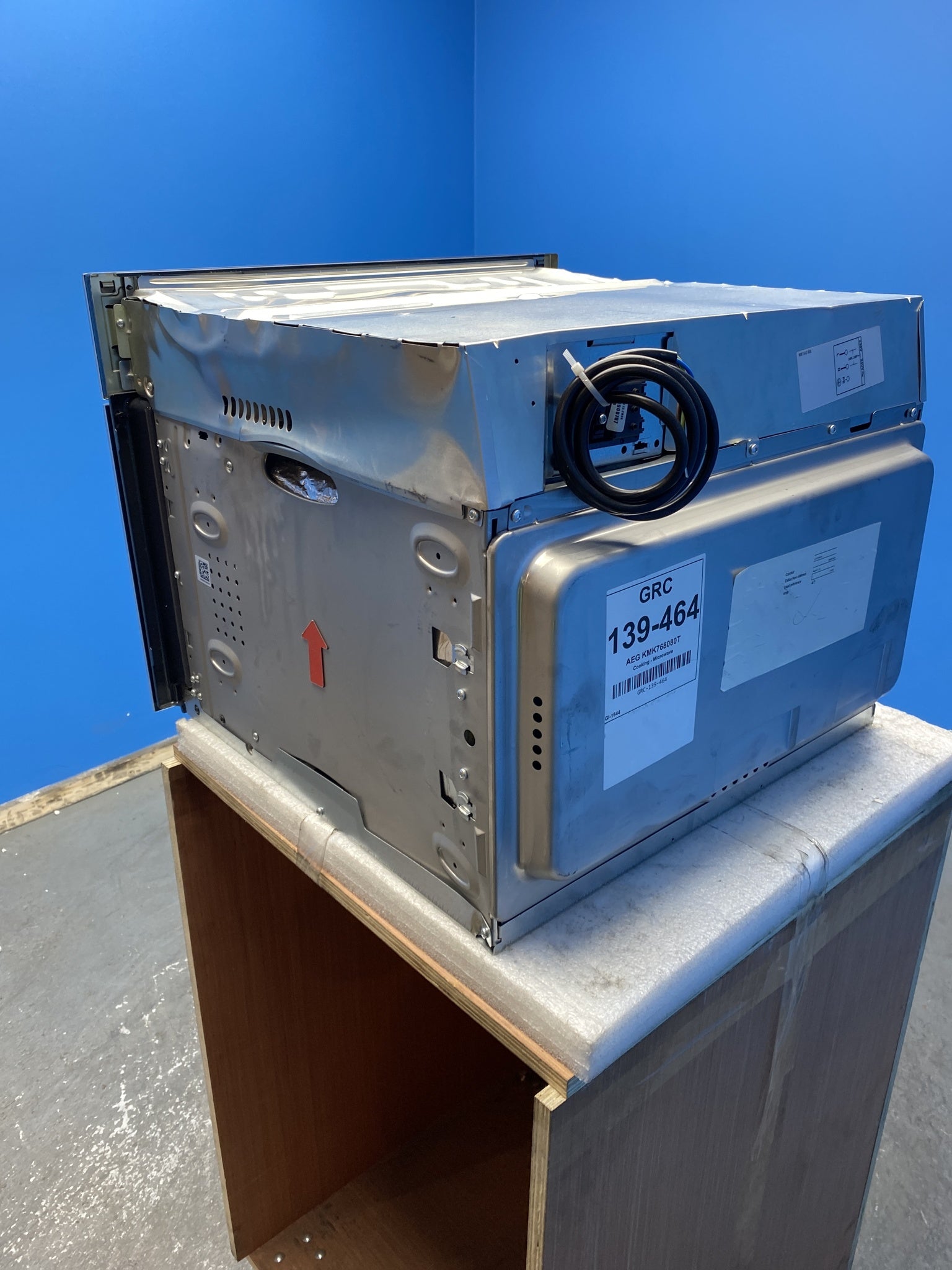 AEG KMK768080T 43 L CombiQuick Built-In Microwave Oven