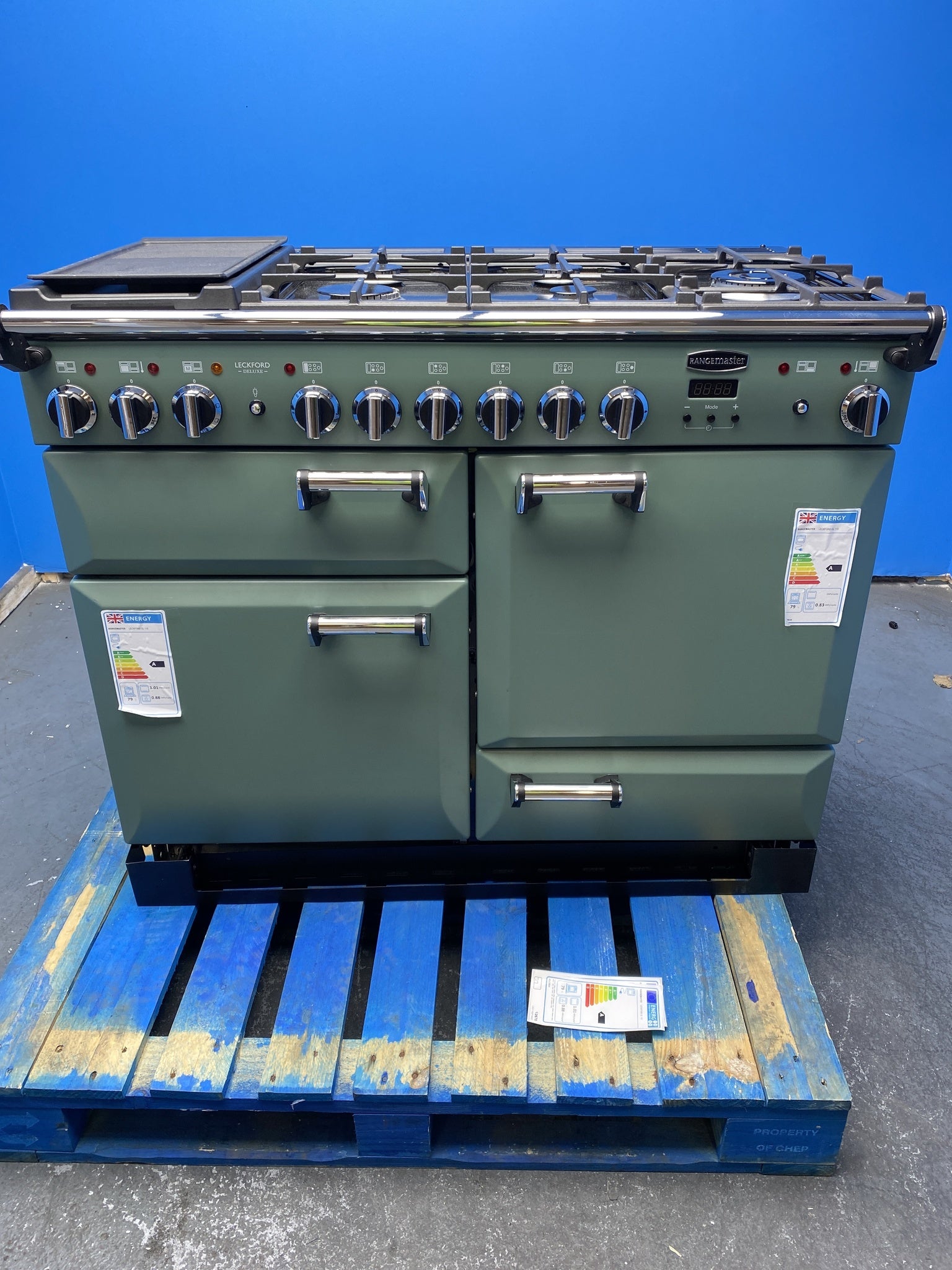 Rangemaster Leckford Deluxe 110cm Dual Fuel Cooker