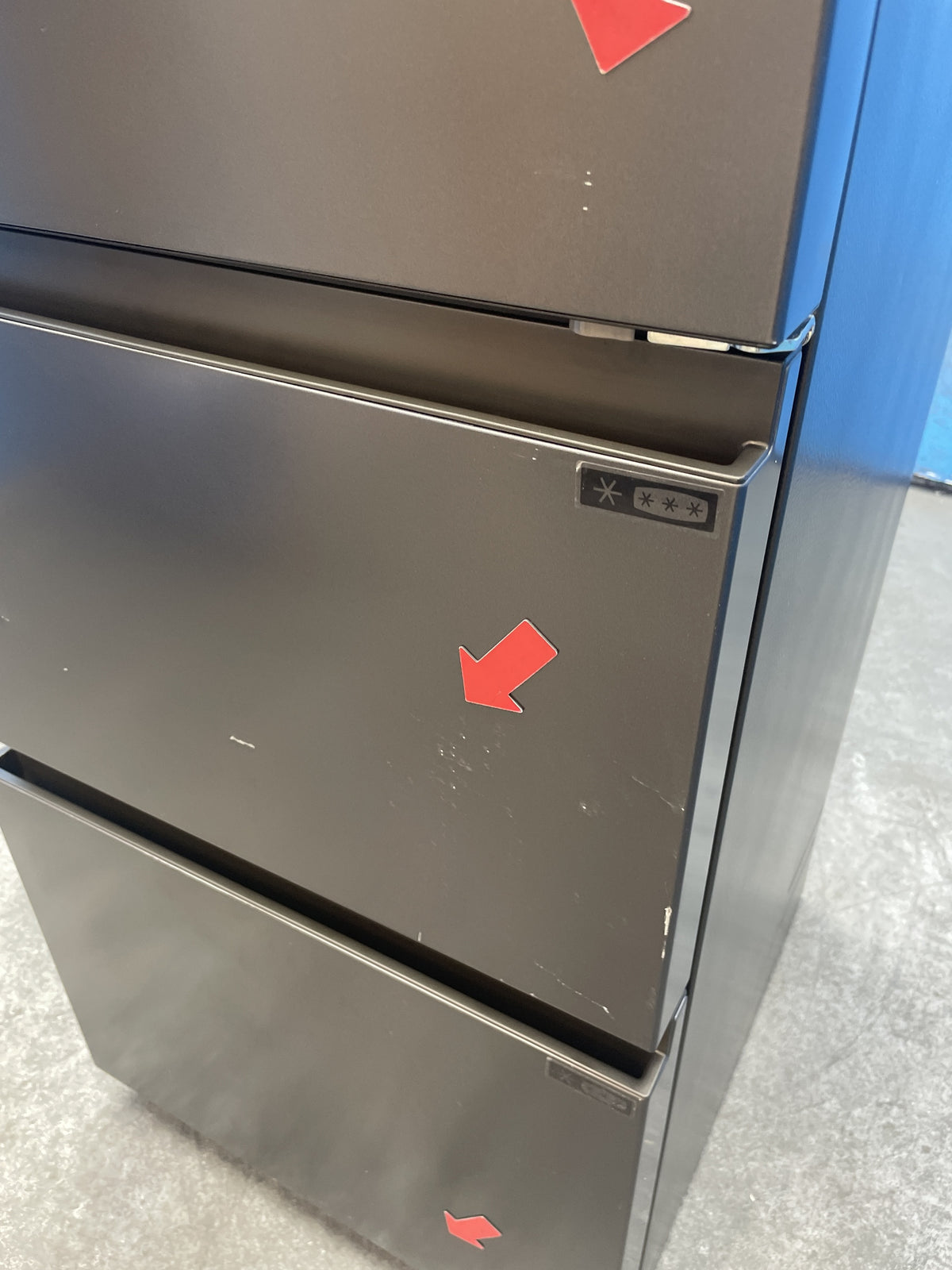 #GRC-162-705 - Haier HTR3518ENMTK 3D 55 Series 3 Total No Frost Fridge Freezer