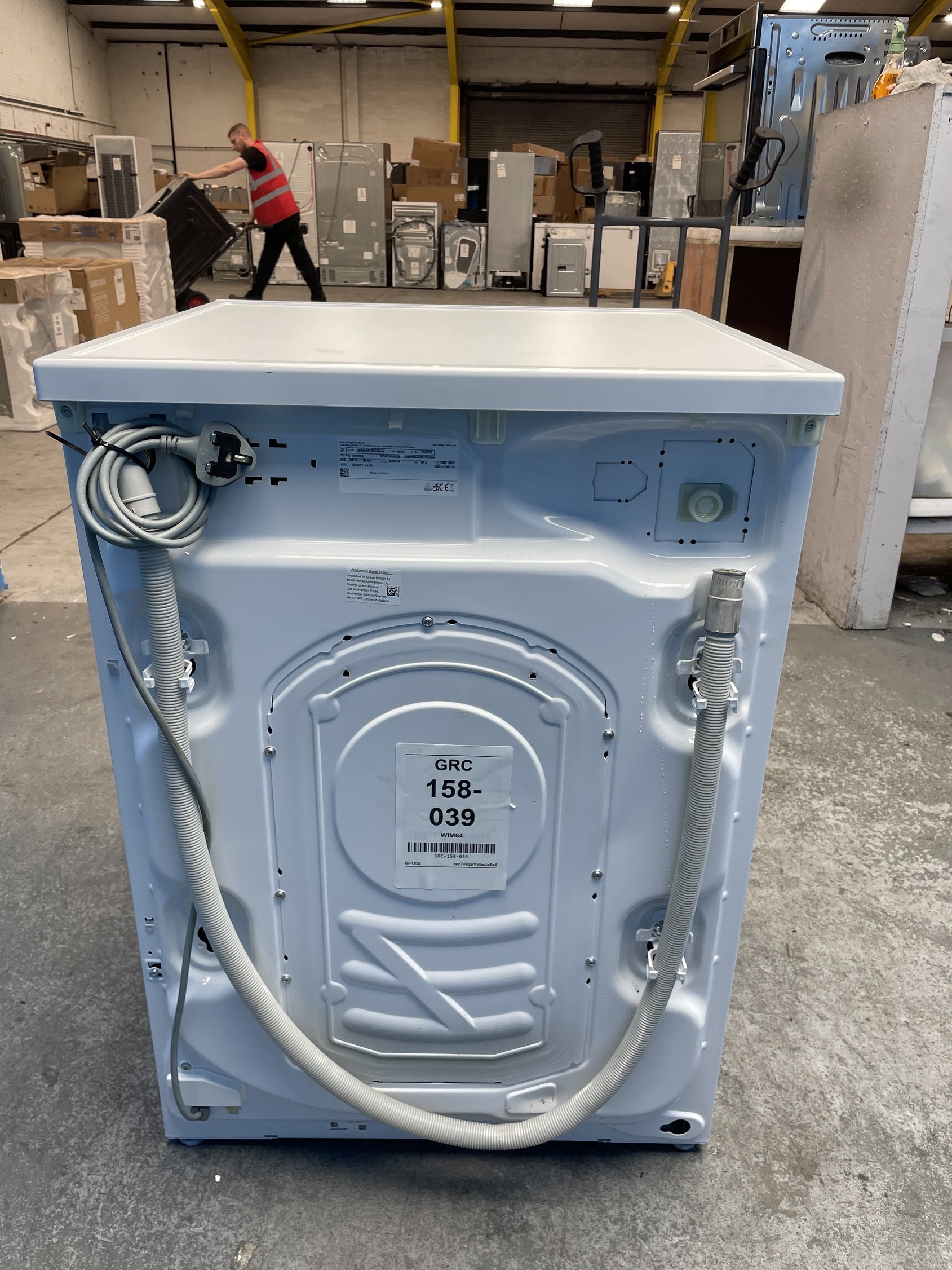#GRC-158-039 - Bosch WGG24400GB Series 6 9kg 1400 Spin Washing Machine
