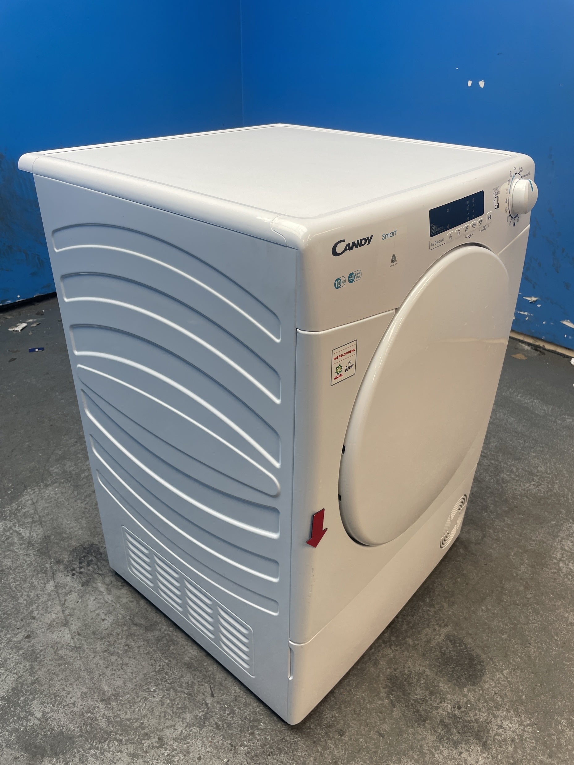 #GRC-158-544 - Candy CSE C10DF-80 10kg Capacity Condenser Tumble Dryer