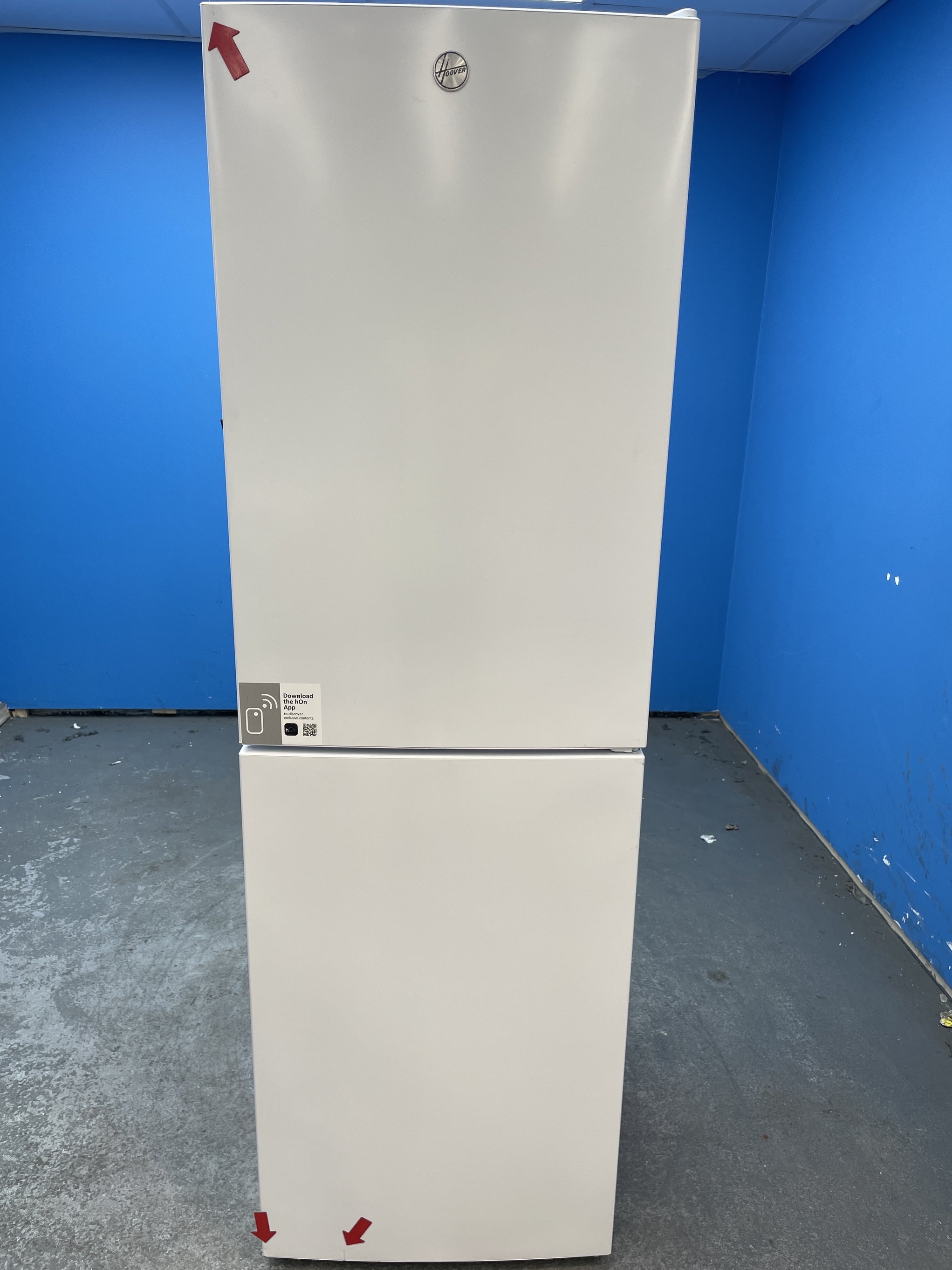 #GRC-157-323 - Hoover HVCT3L517EWKR H-FRIDGE 300 Low Frost Fridge Freezer