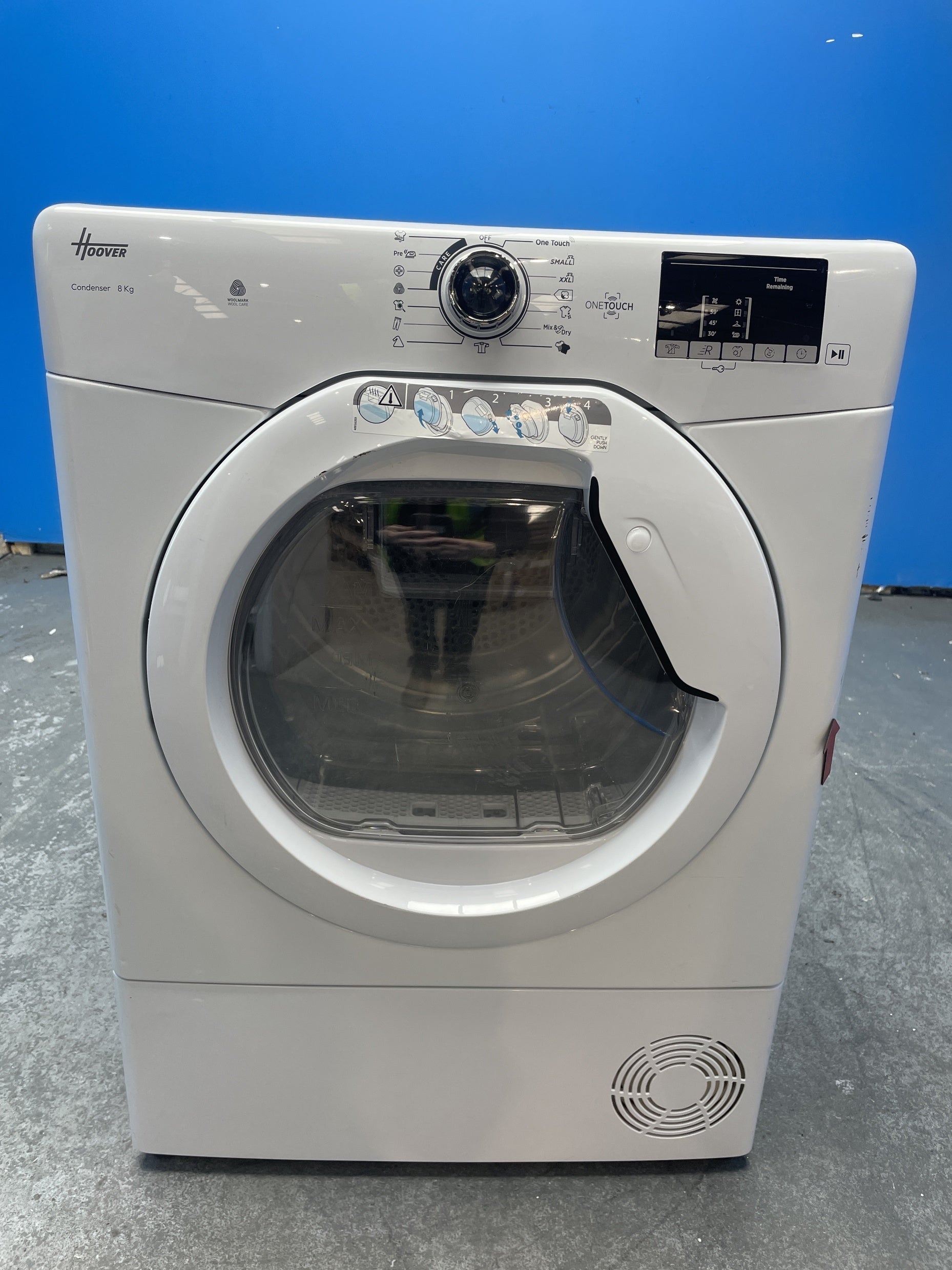 #GRC-158-623 - Hoover HLEC8DE 8kg Condenser Tumble Dryer